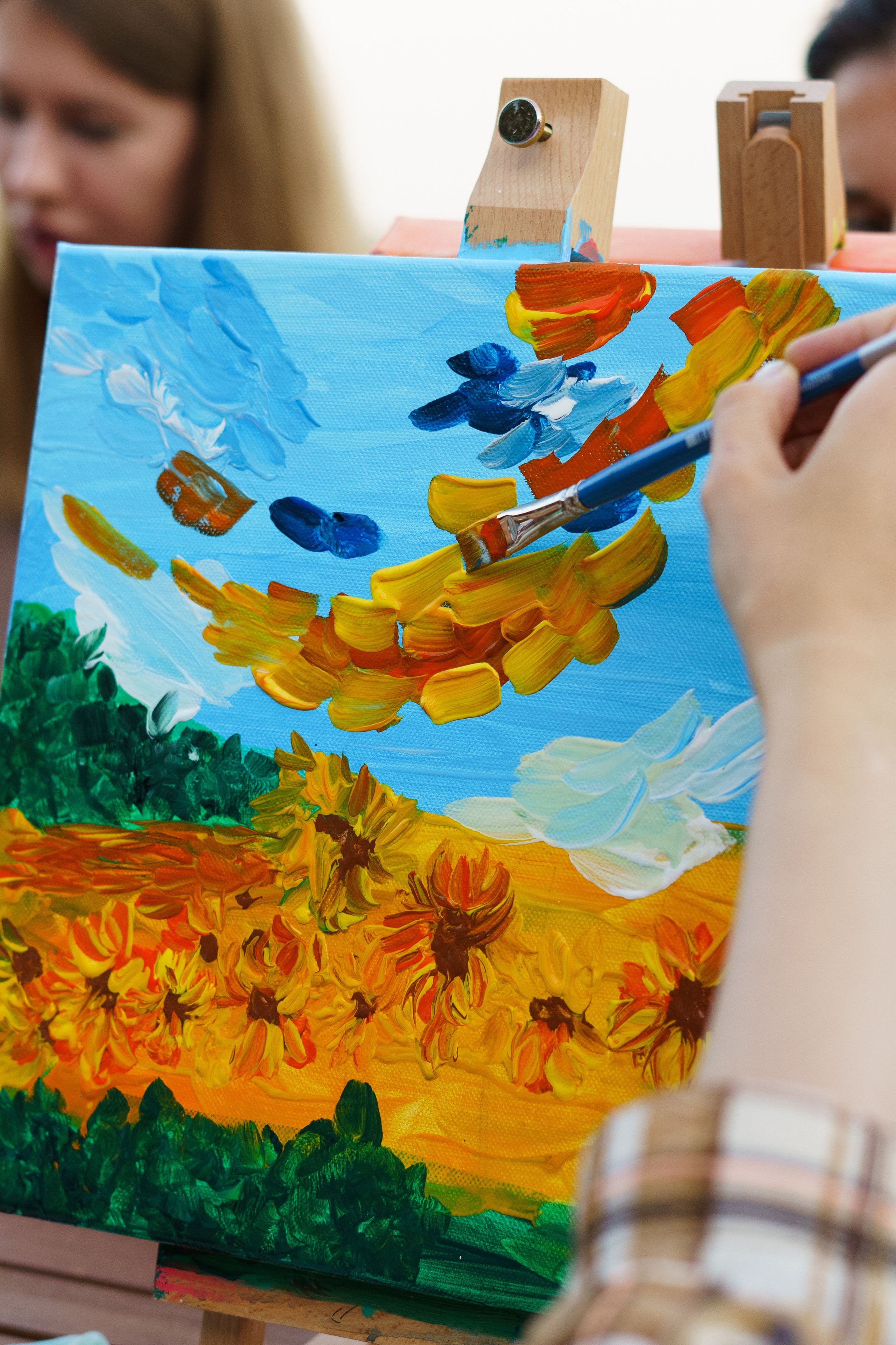 Корпоратив Teach Me Art. Портретный фотограф в Москве и Санкт-Петербурге Арина Чех