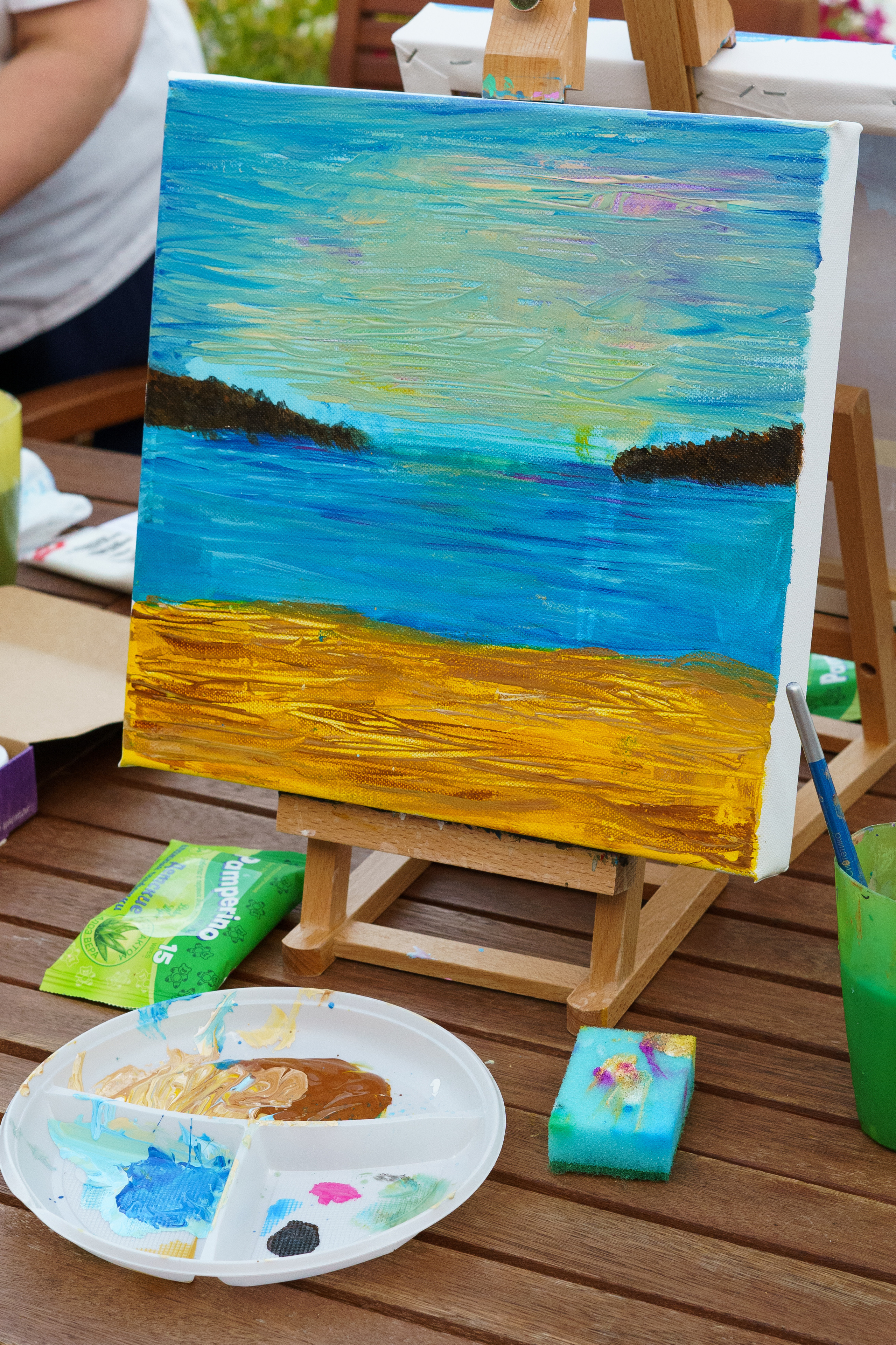 Корпоратив Teach Me Art. Портретный фотограф в Москве и Санкт-Петербурге Арина Чех