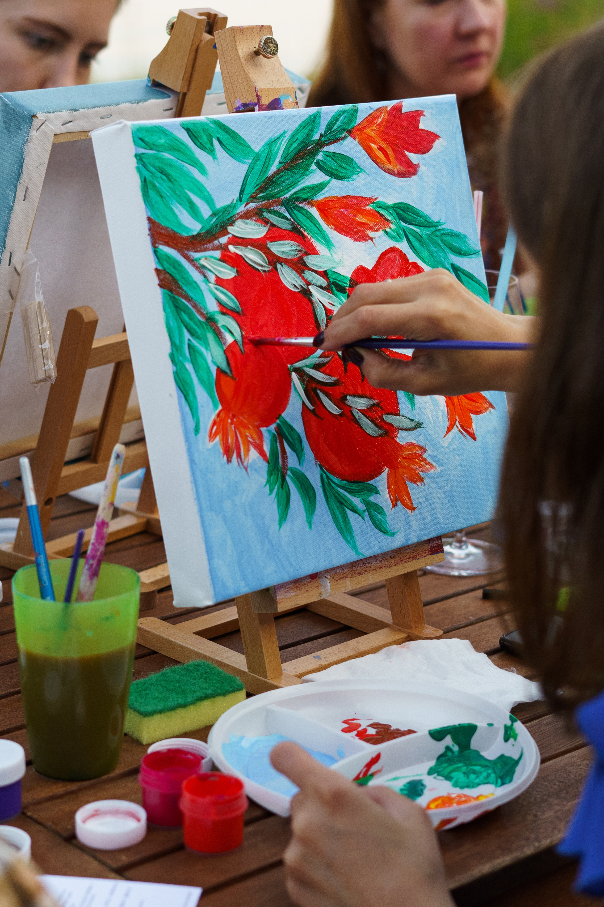 Корпоратив Teach Me Art. Портретный фотограф в Москве и Санкт-Петербурге Арина Чех