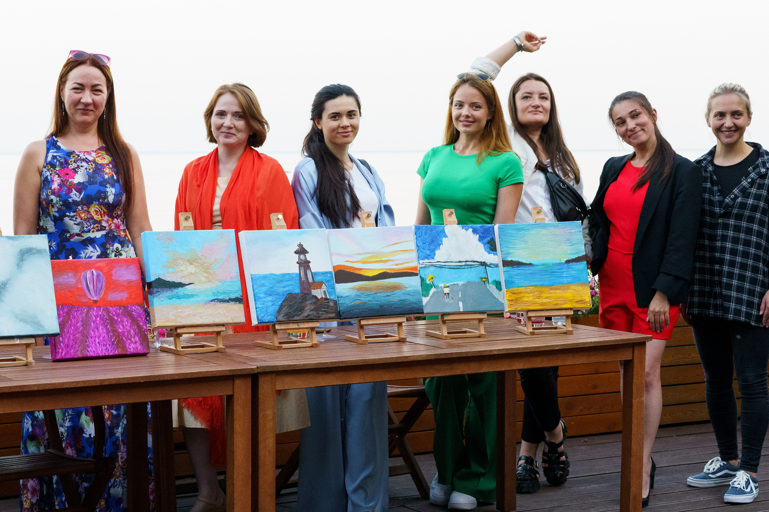 Корпоратив Teach Me Art. Портретный фотограф в Москве и Санкт-Петербурге Арина Чех