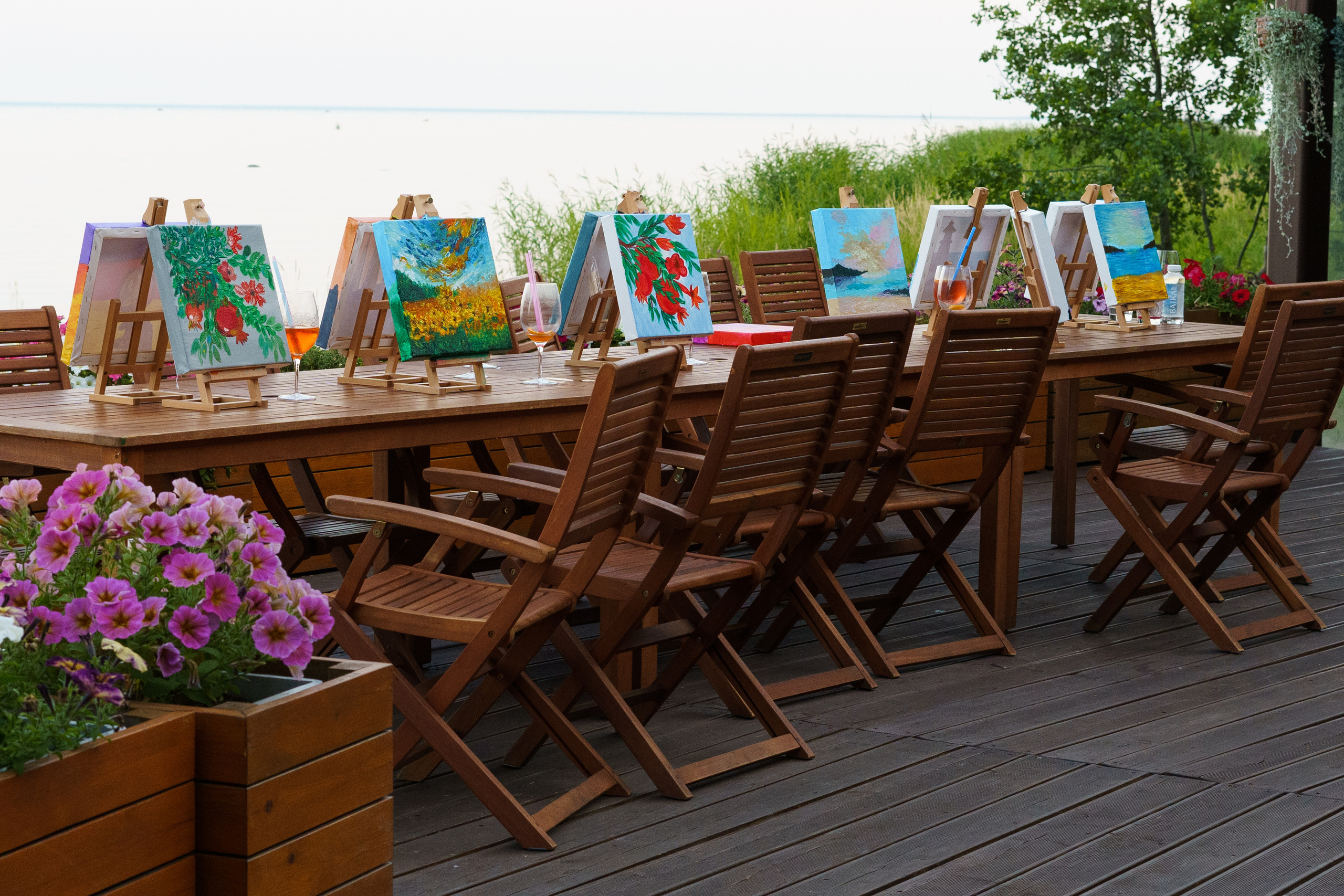 Корпоратив Teach Me Art. Портретный фотограф в Москве и Санкт-Петербурге Арина Чех