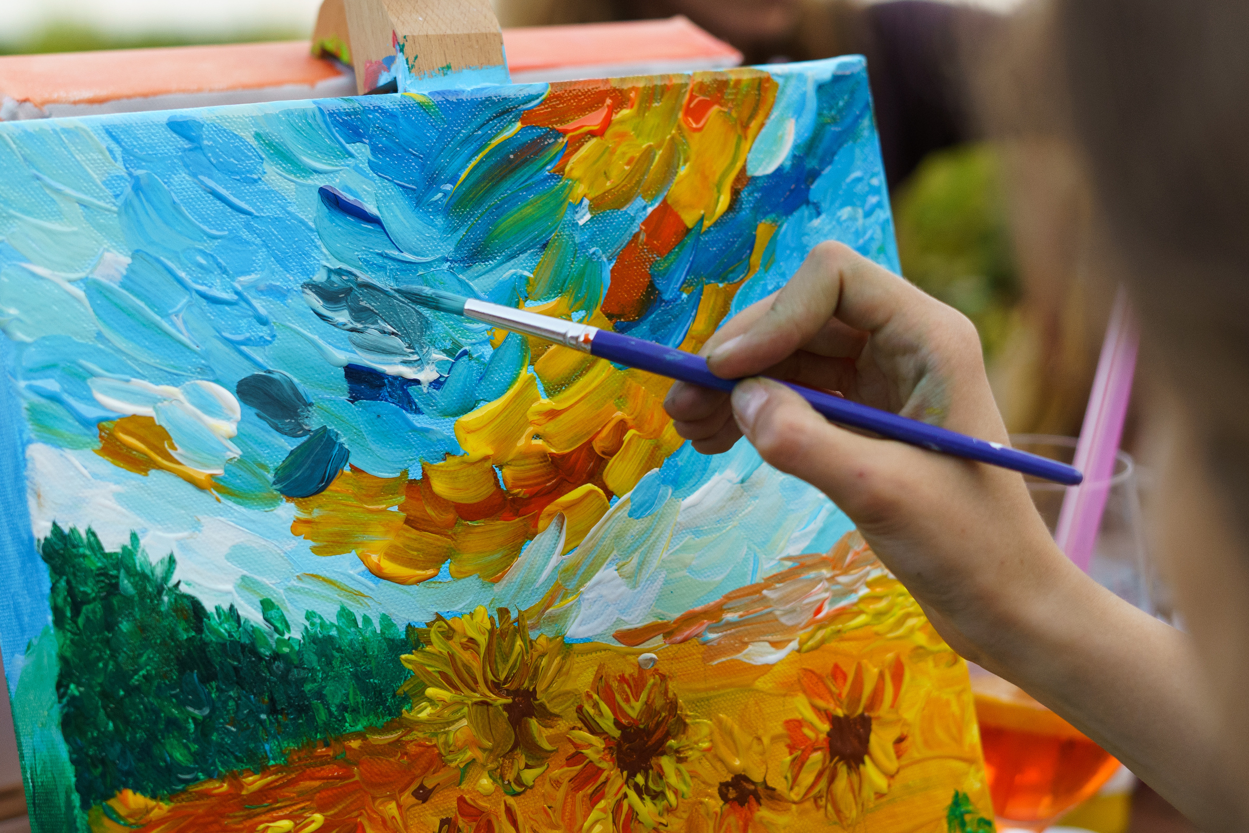 Корпоратив Teach Me Art. Портретный фотограф в Москве и Санкт-Петербурге Арина Чех