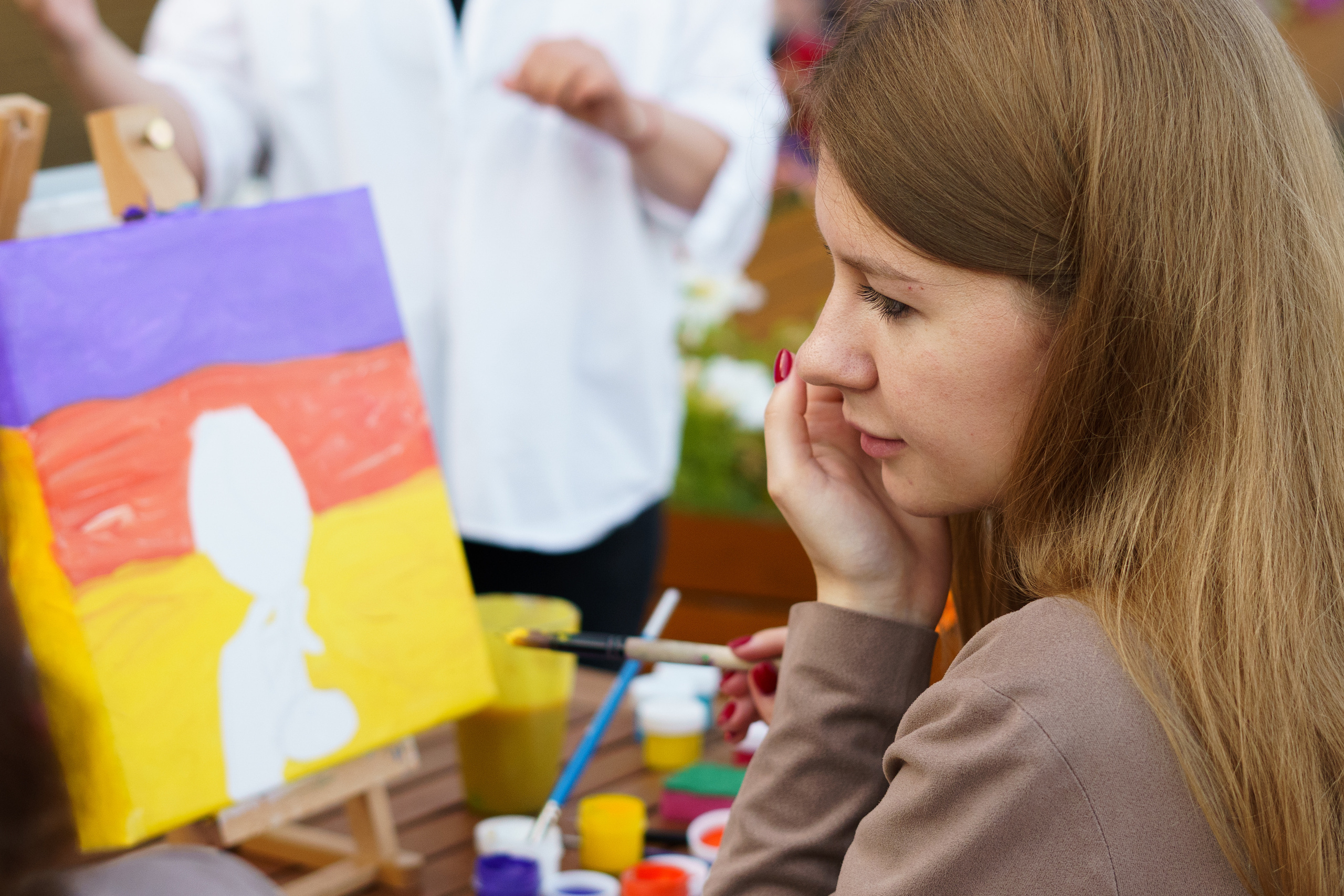 Корпоратив Teach Me Art. Портретный фотограф в Москве и Санкт-Петербурге Арина Чех