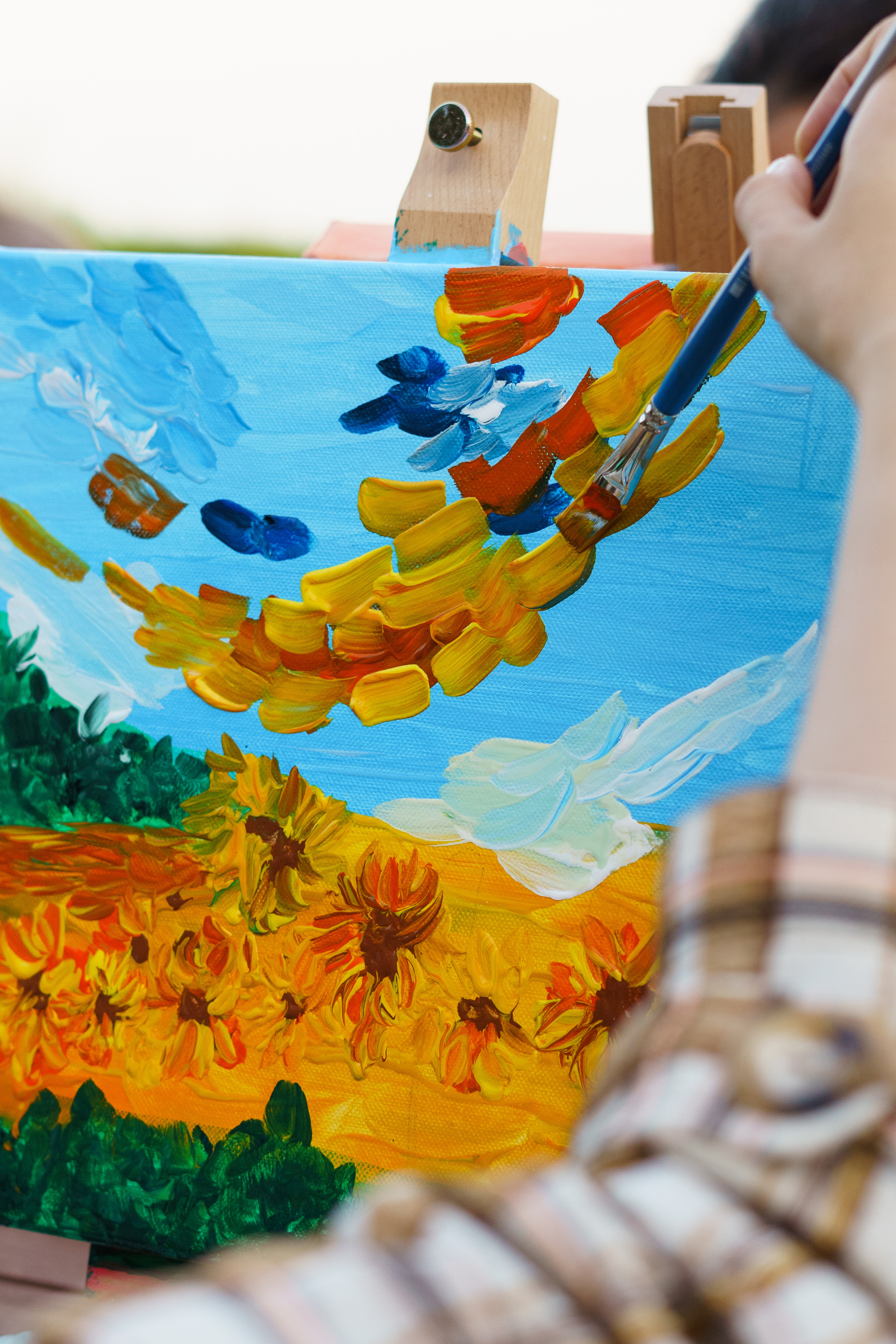 Корпоратив Teach Me Art. Портретный фотограф в Москве и Санкт-Петербурге Арина Чех