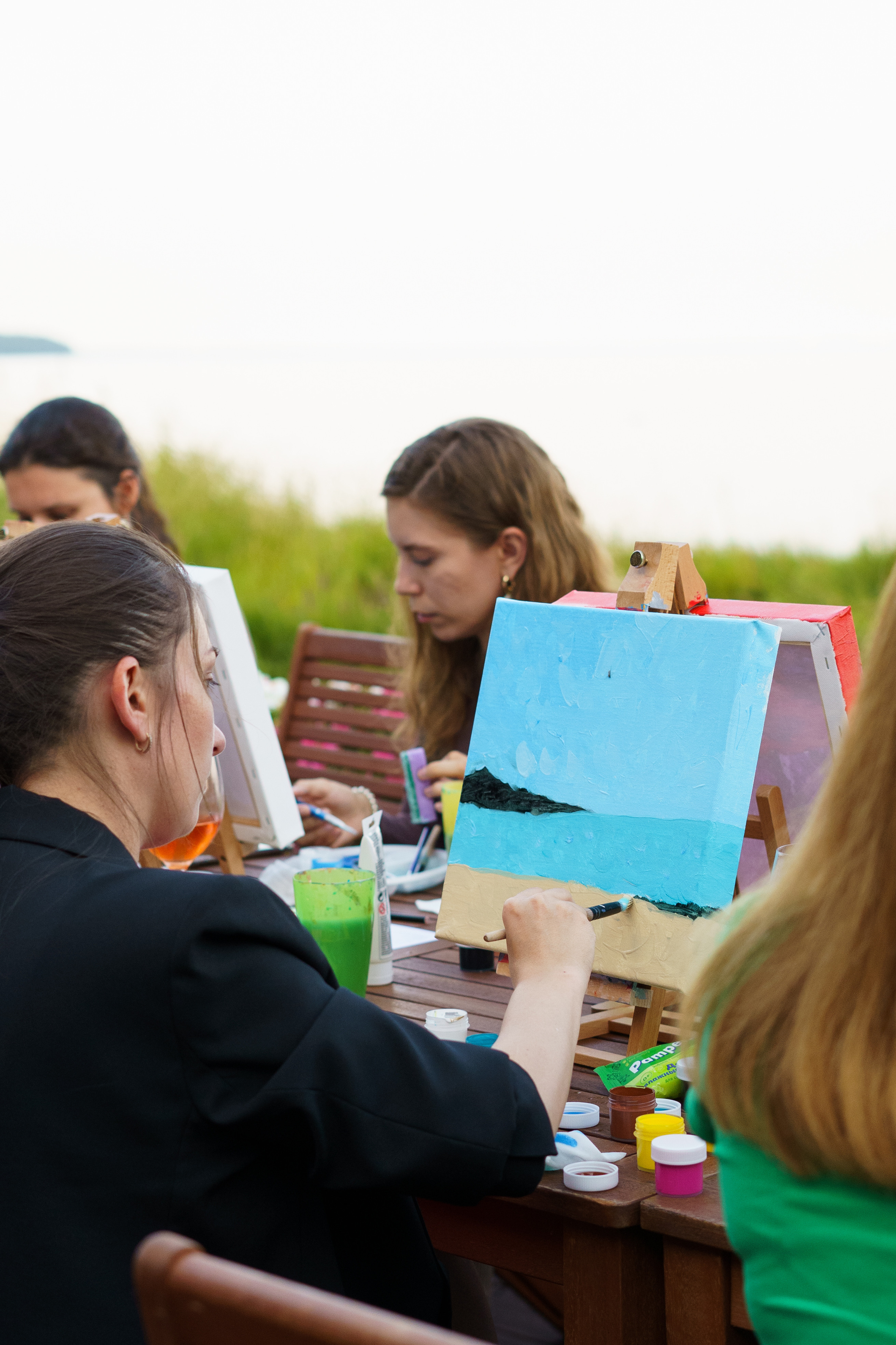 Корпоратив Teach Me Art. Портретный фотограф в Москве и Санкт-Петербурге Арина Чех