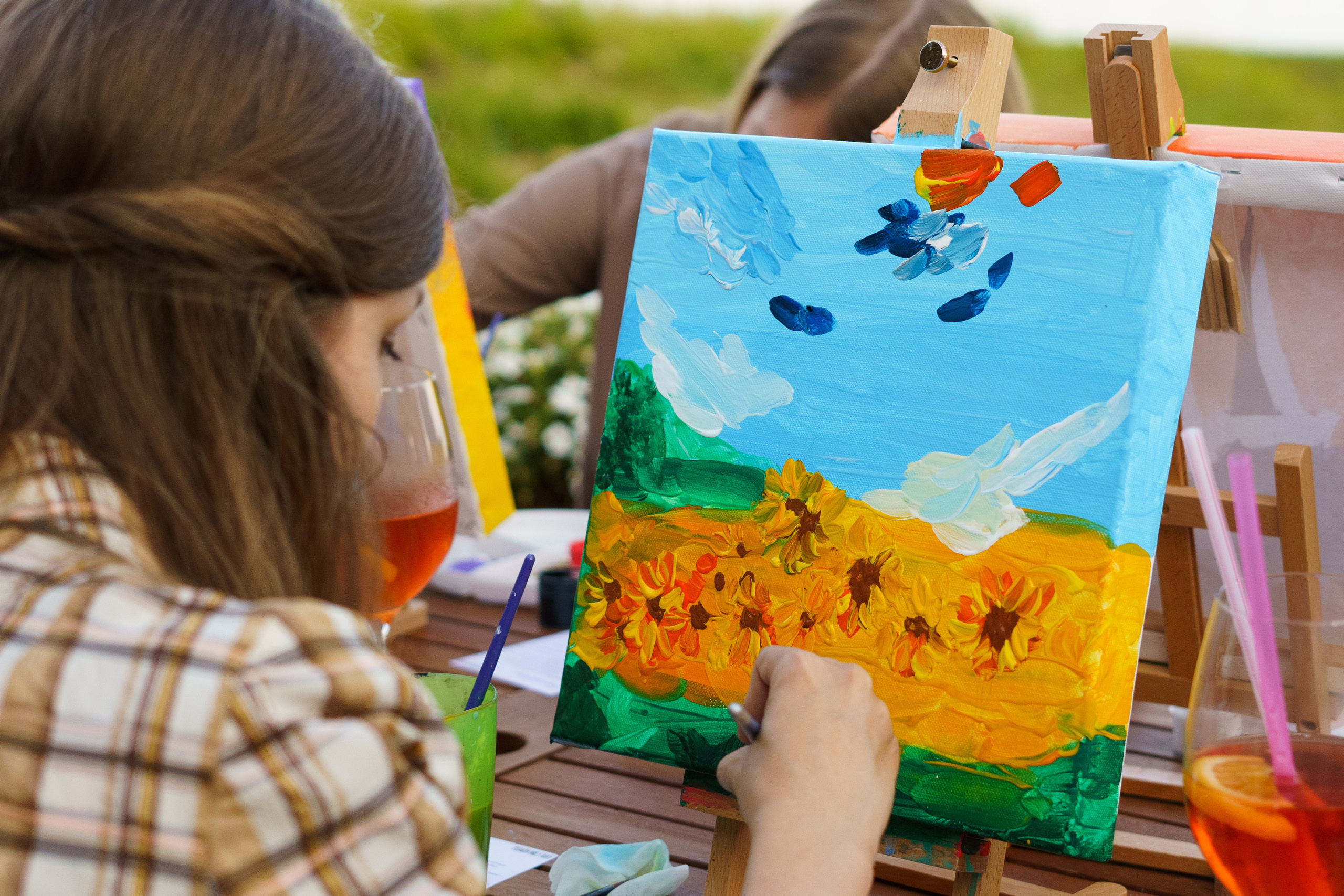 Корпоратив Teach Me Art. Портретный фотограф в Москве и Санкт-Петербурге Арина Чех