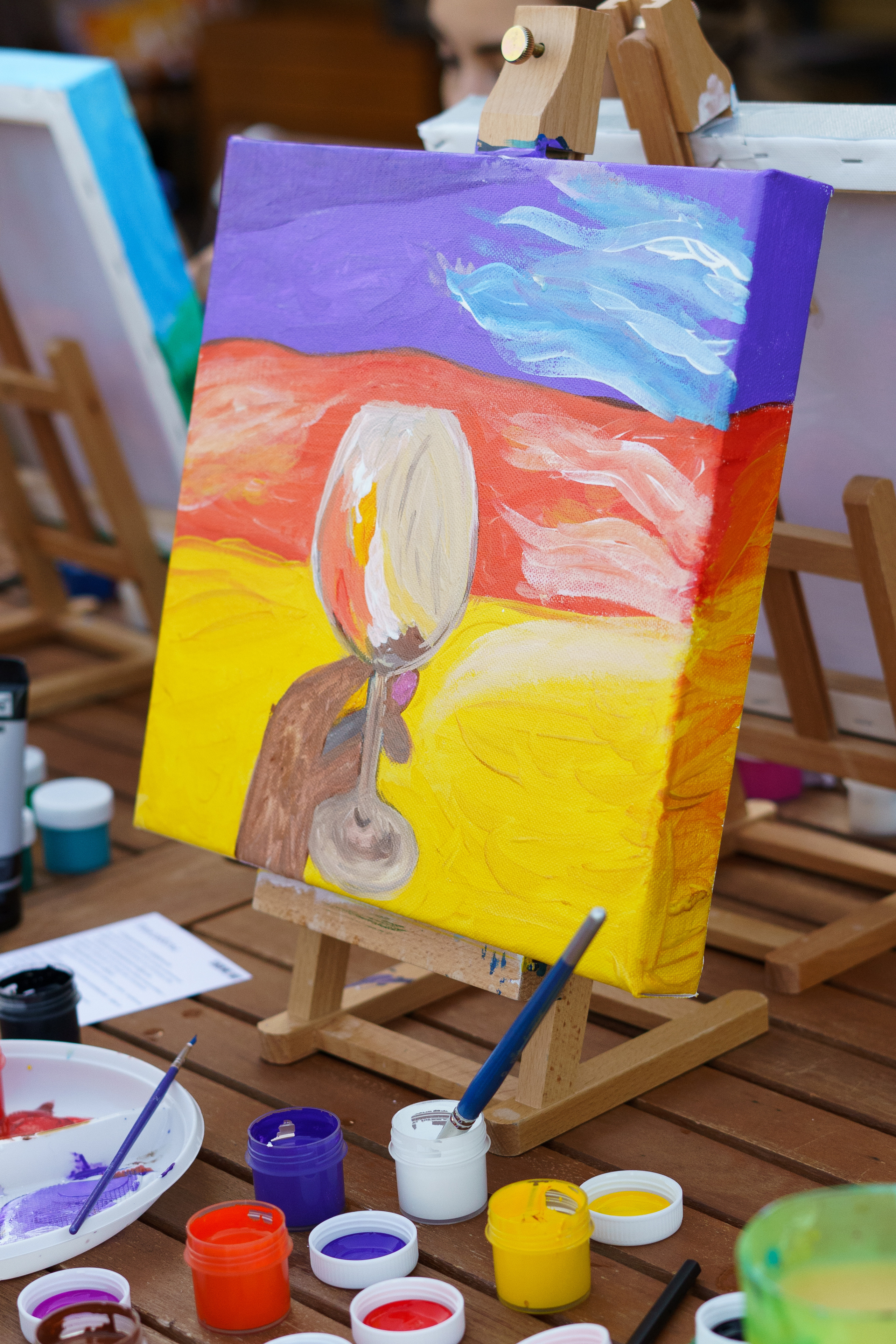 Корпоратив Teach Me Art. Портретный фотограф в Москве и Санкт-Петербурге Арина Чех