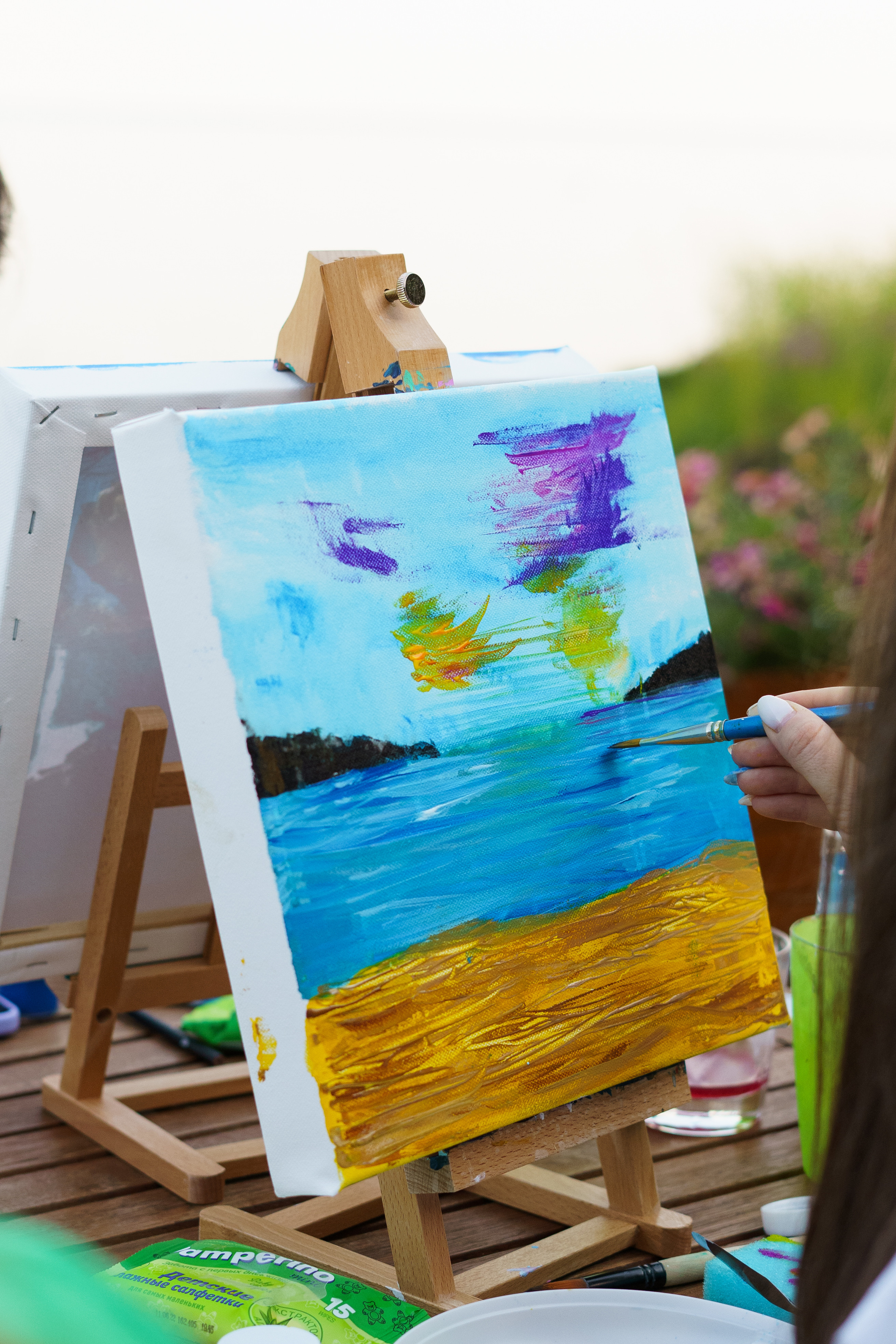 Корпоратив Teach Me Art. Портретный фотограф в Москве и Санкт-Петербурге Арина Чех