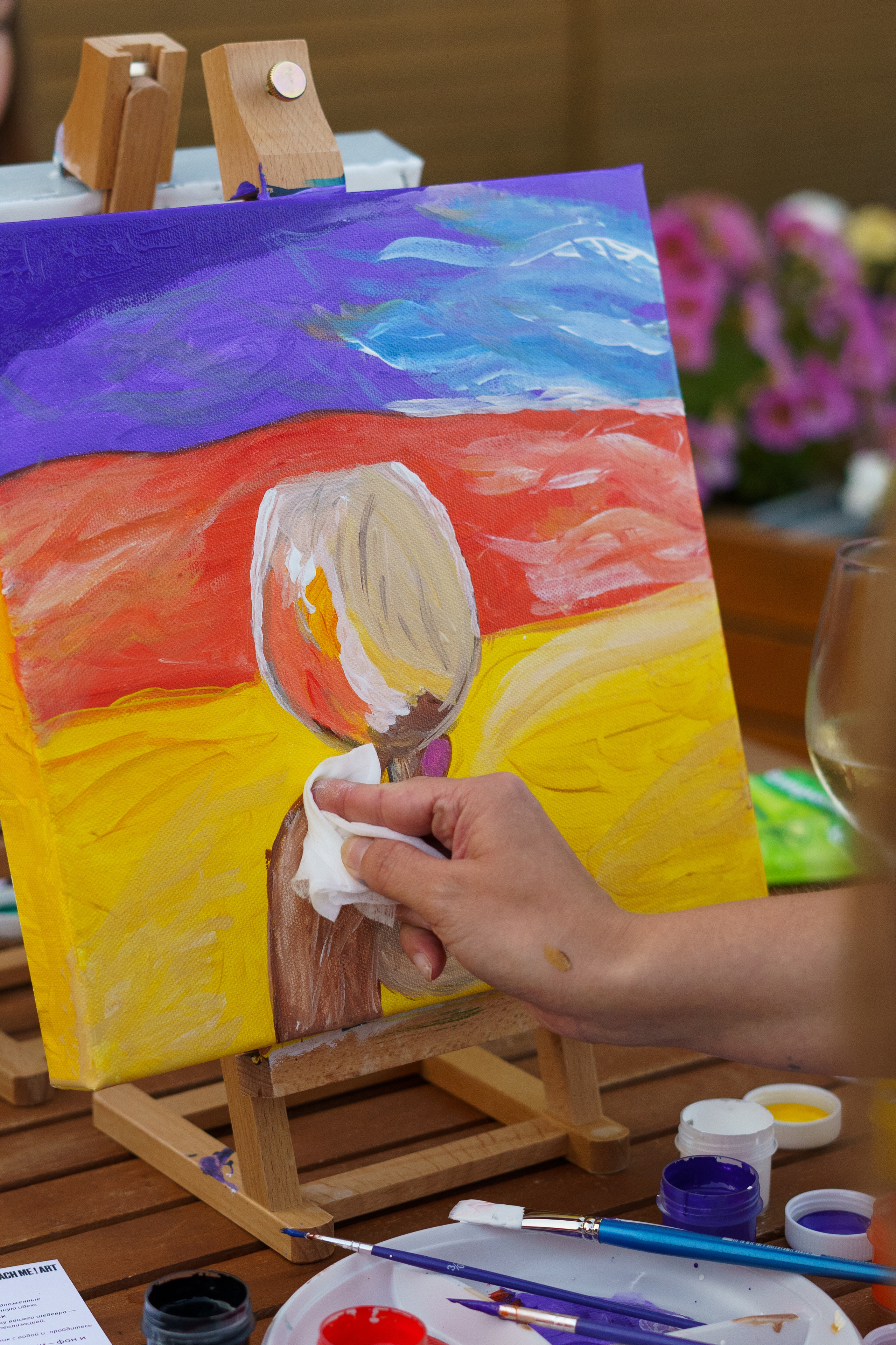 Корпоратив Teach Me Art. Портретный фотограф в Москве и Санкт-Петербурге Арина Чех