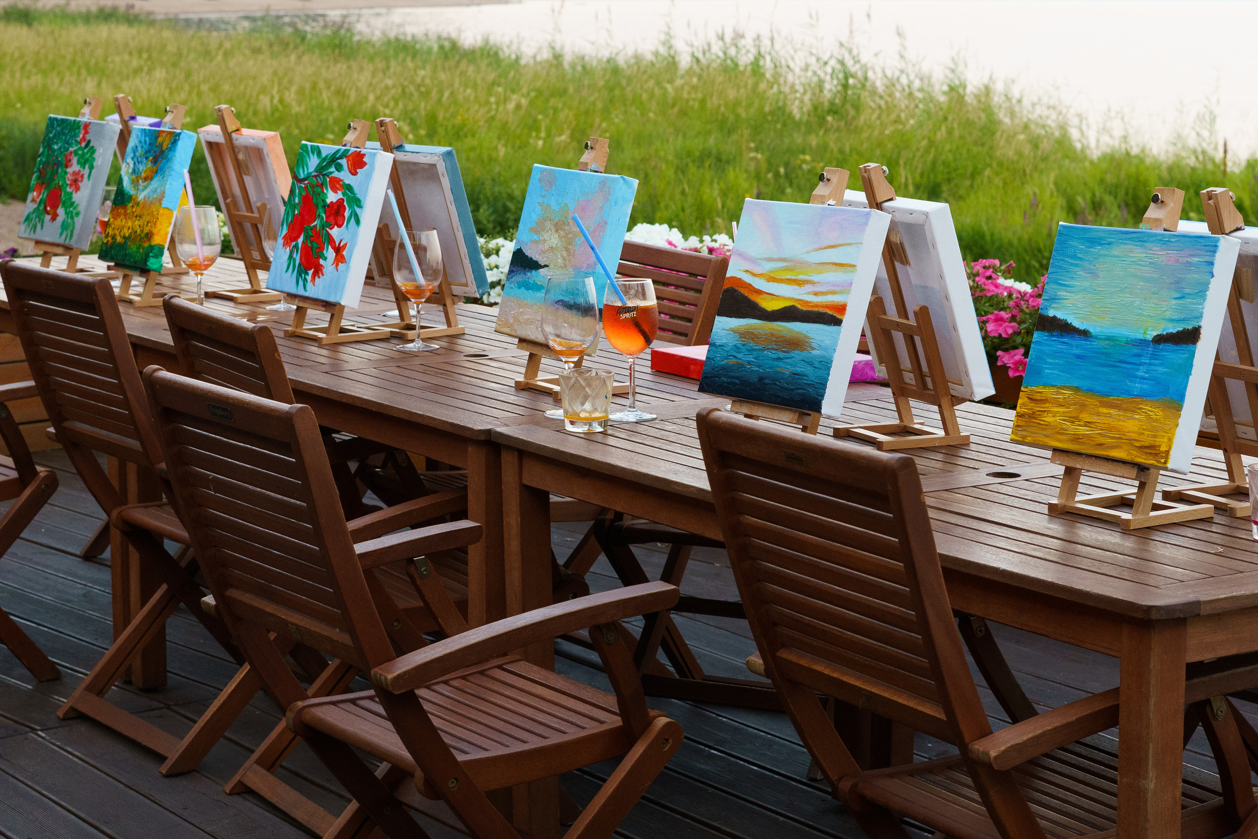 Корпоратив Teach Me Art. Портретный фотограф в Москве и Санкт-Петербурге Арина Чех