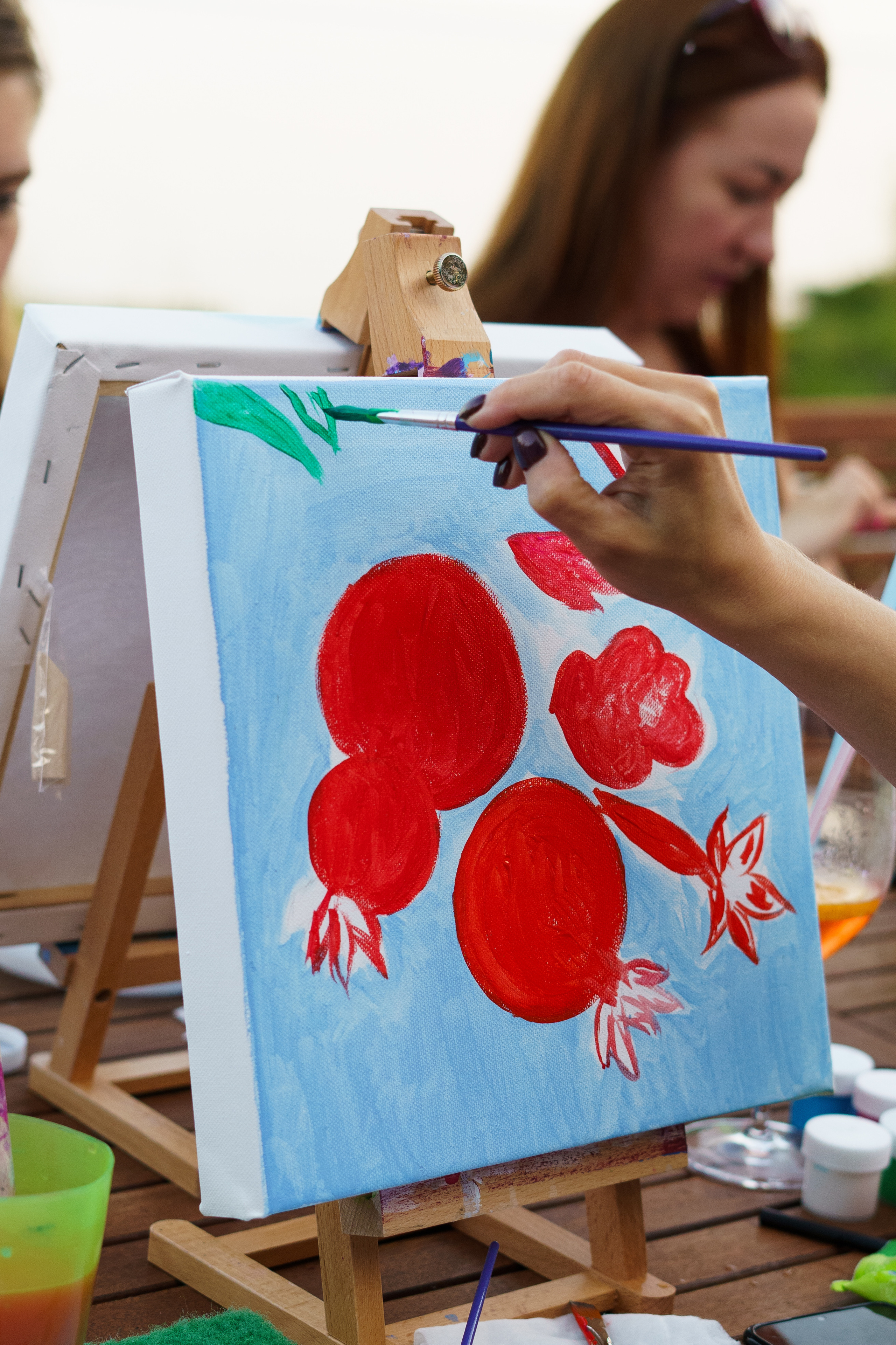 Корпоратив Teach Me Art. Портретный фотограф в Москве и Санкт-Петербурге Арина Чех