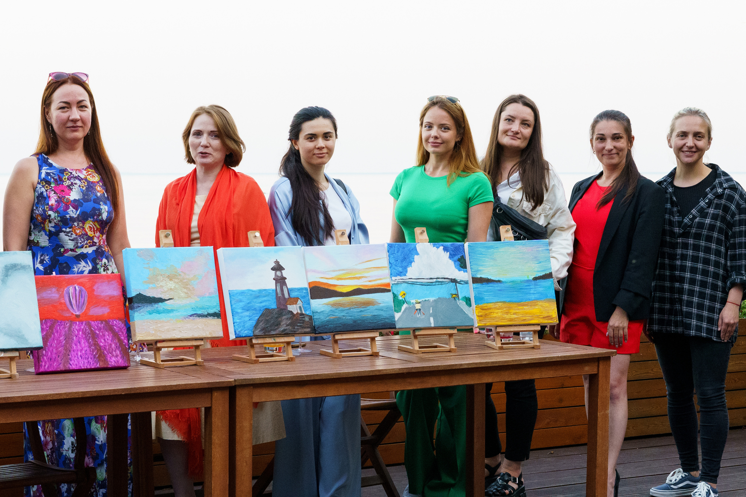 Корпоратив Teach Me Art. Портретный фотограф в Москве и Санкт-Петербурге Арина Чех