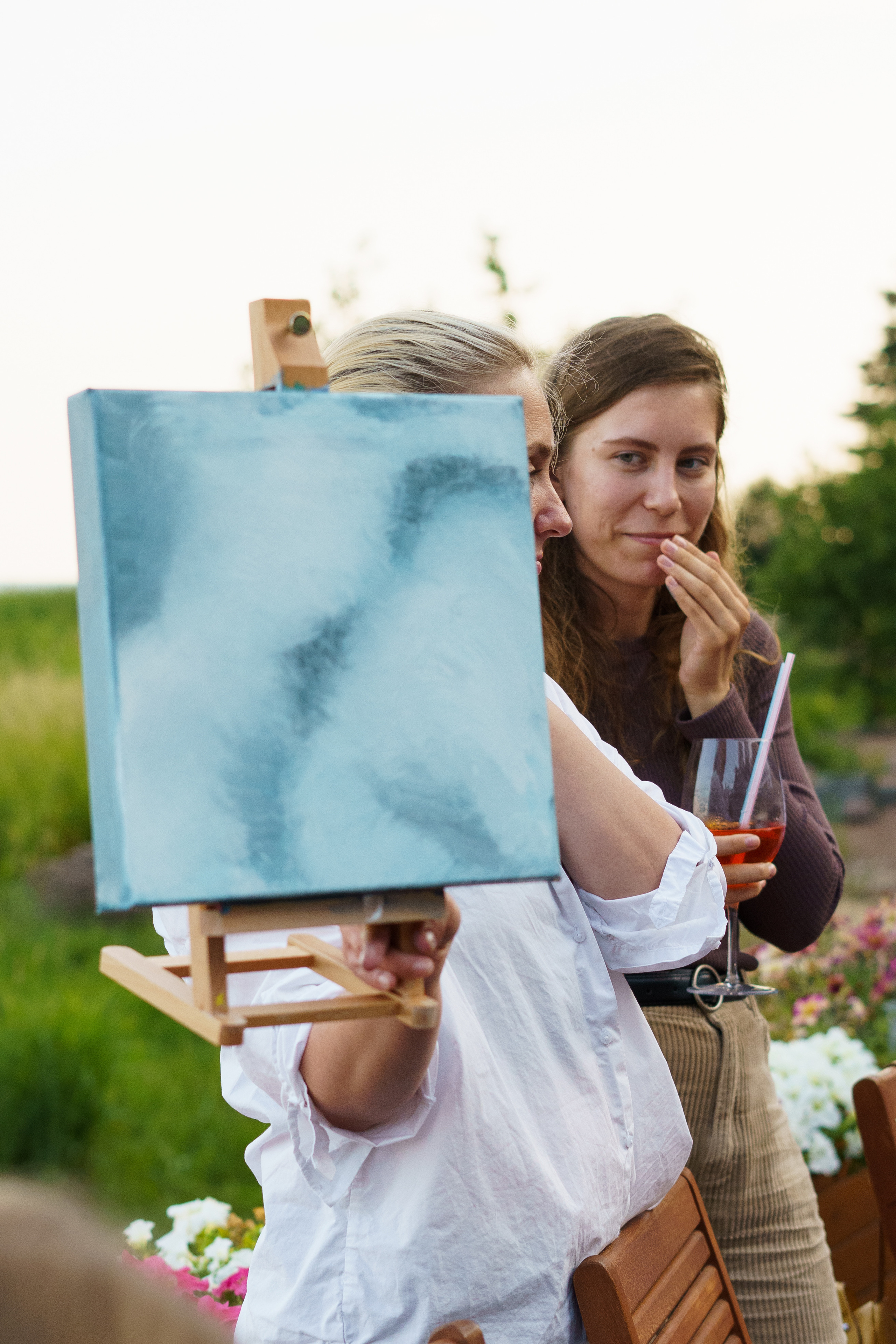 Корпоратив Teach Me Art. Портретный фотограф в Москве и Санкт-Петербурге Арина Чех