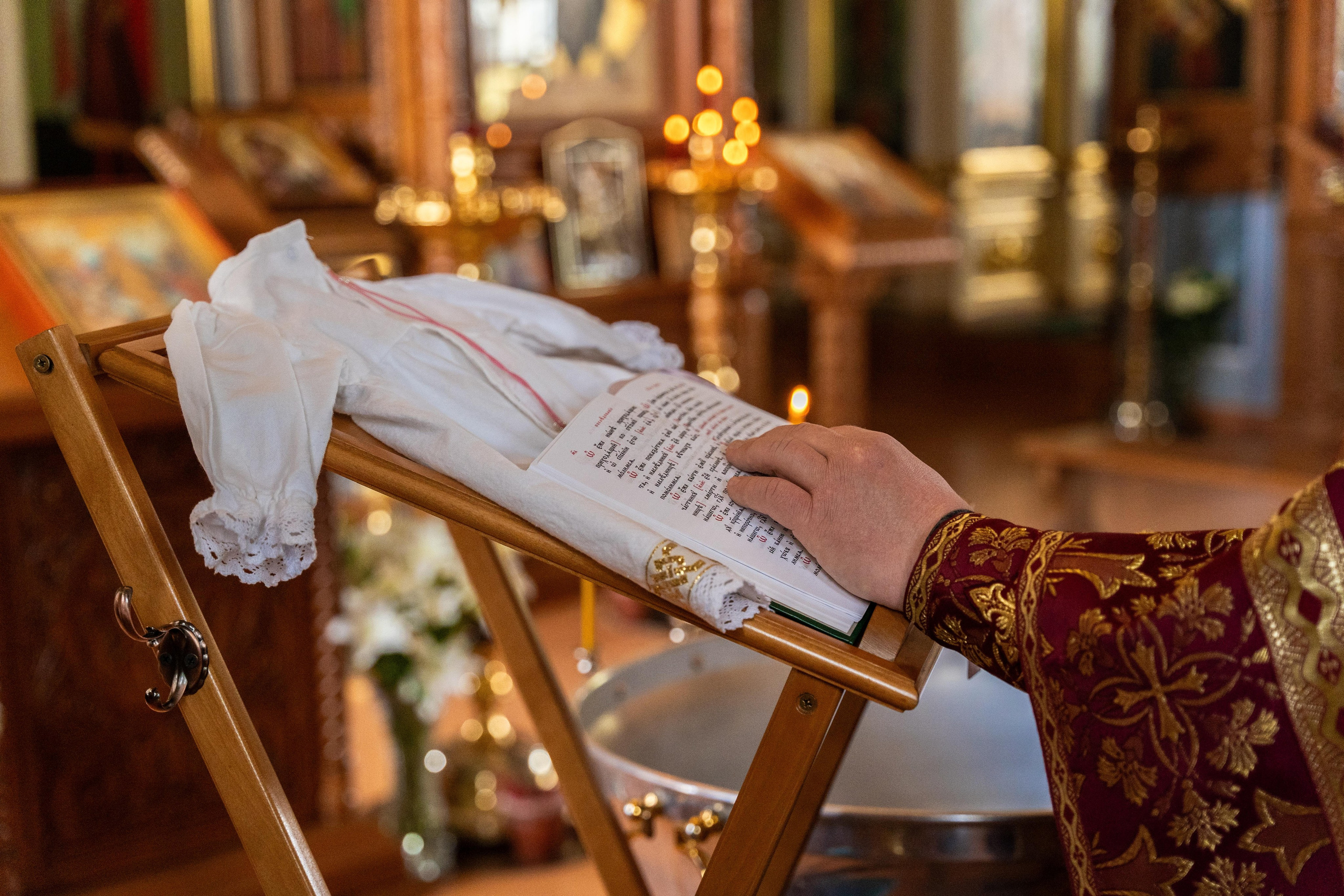 Крещение Марии. Главная