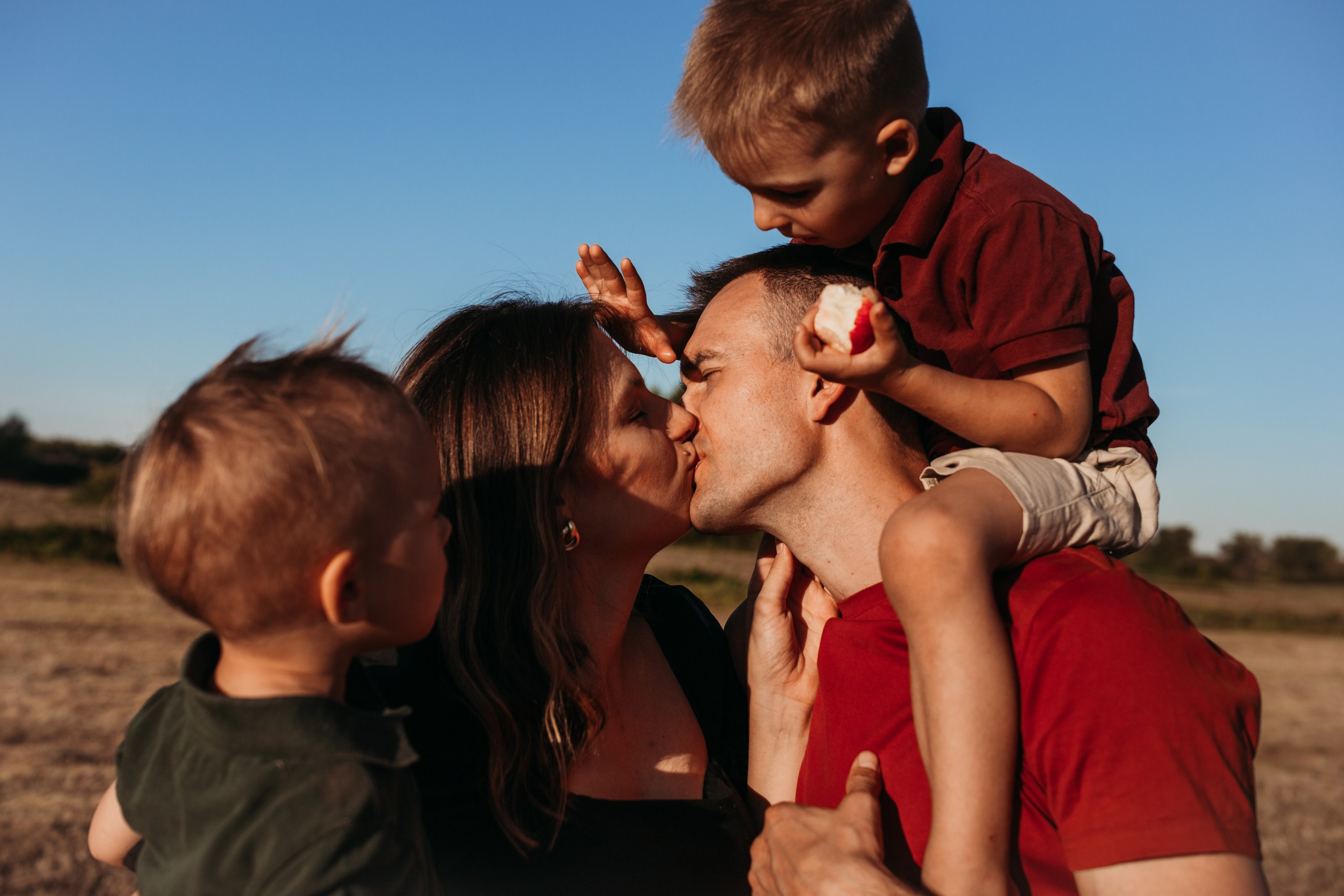 Саша, Аня, Данил, Миша. Семейный фотограф в Волгограде Надежда Головко