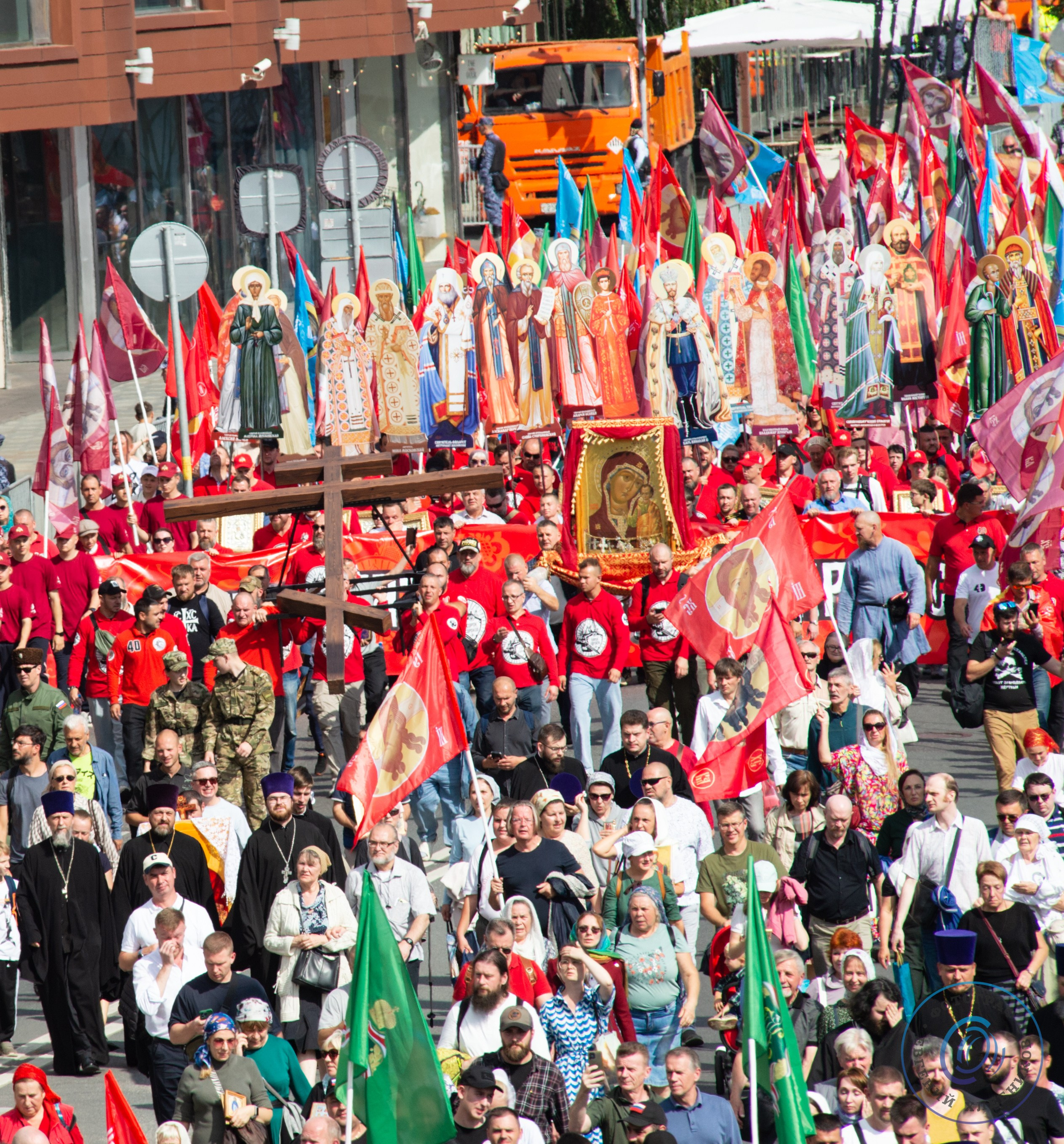 Крестный ход в Москве. Event-фотограф Евгений Хлебников