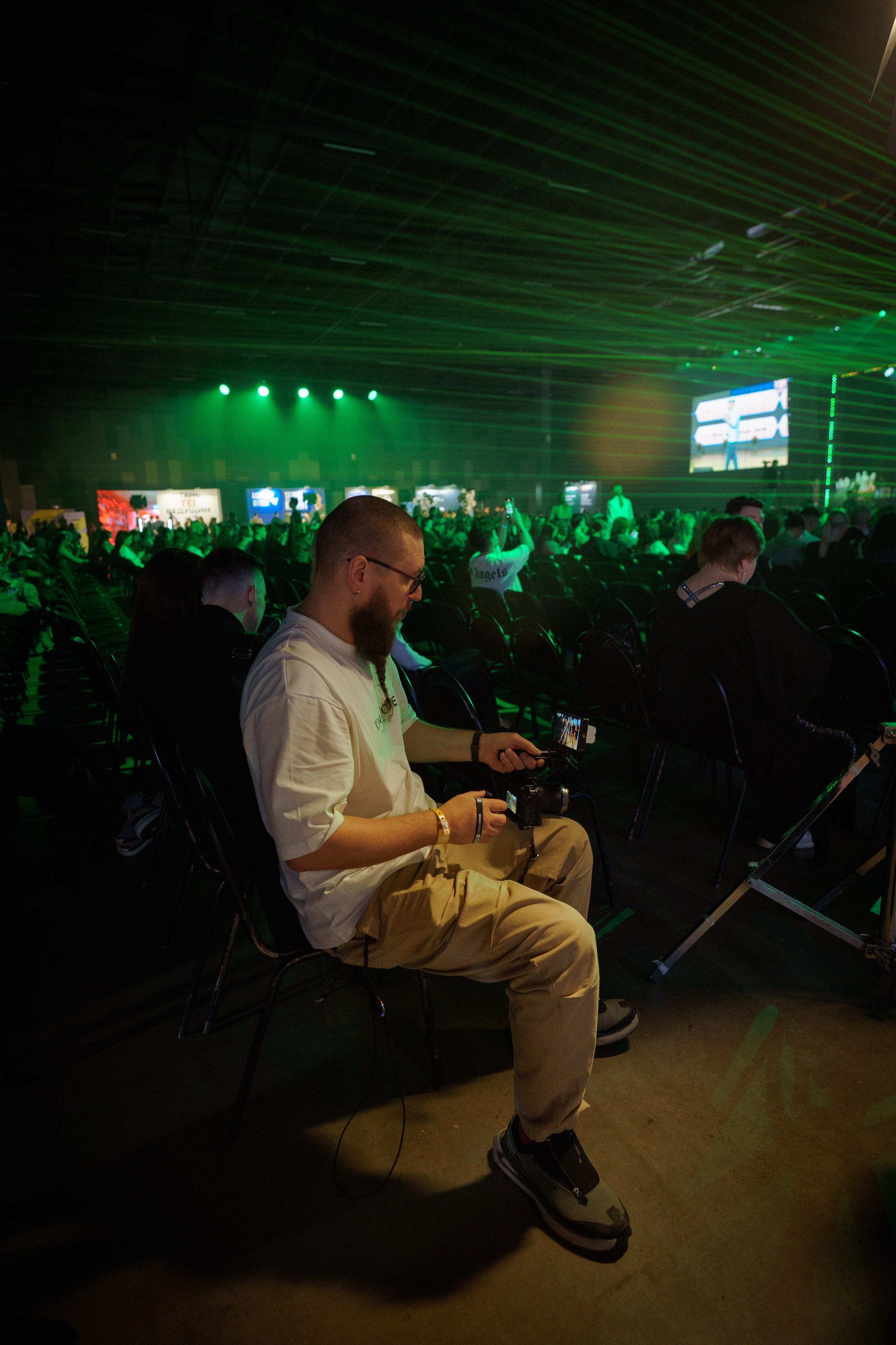 Конференция INSTADIUM в MAIN STAGE. Репортажный фотограф в Москве Саша Дружинина