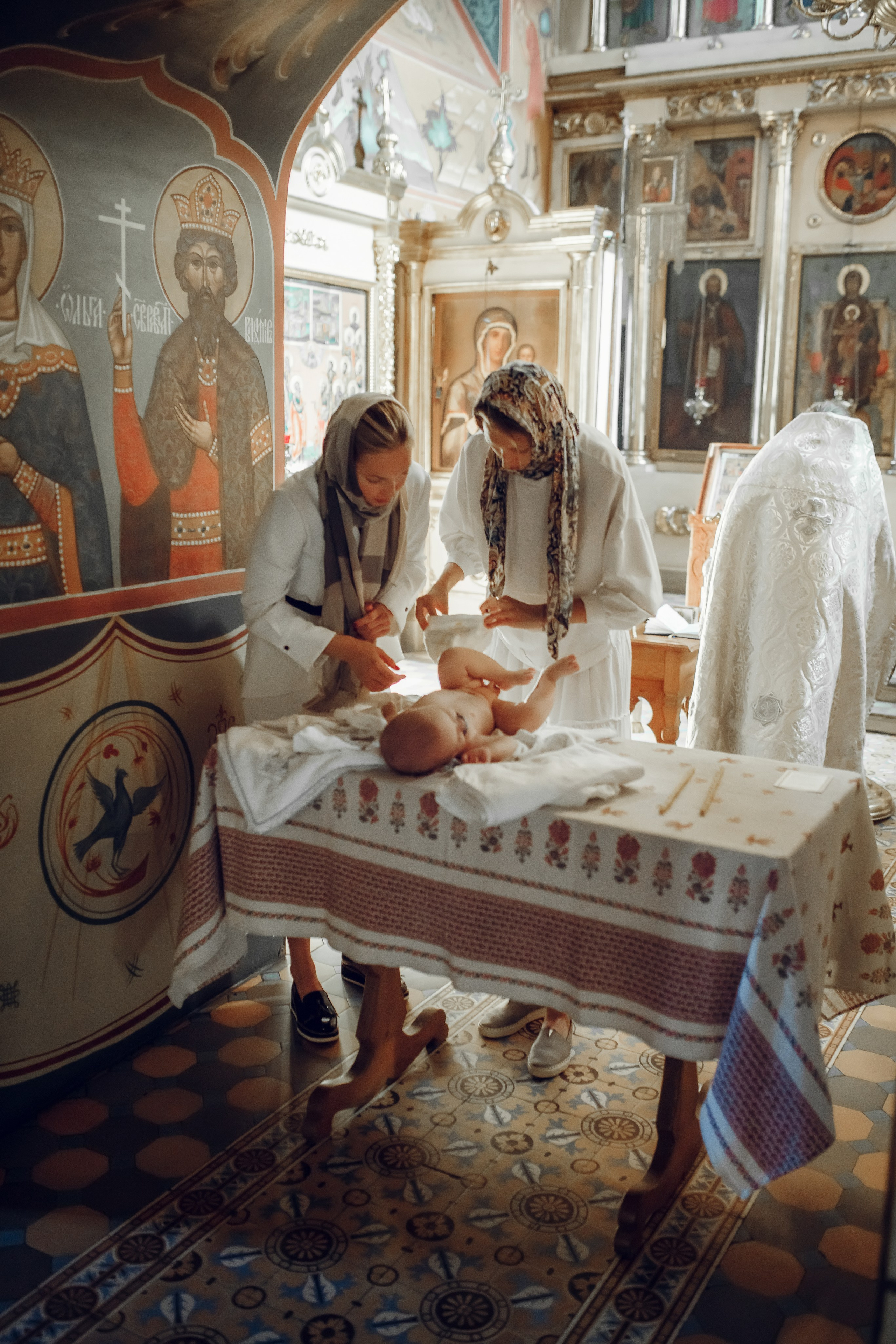 Крещение Эрика. Фотограф на Крещение, семейный фотограф в Москве