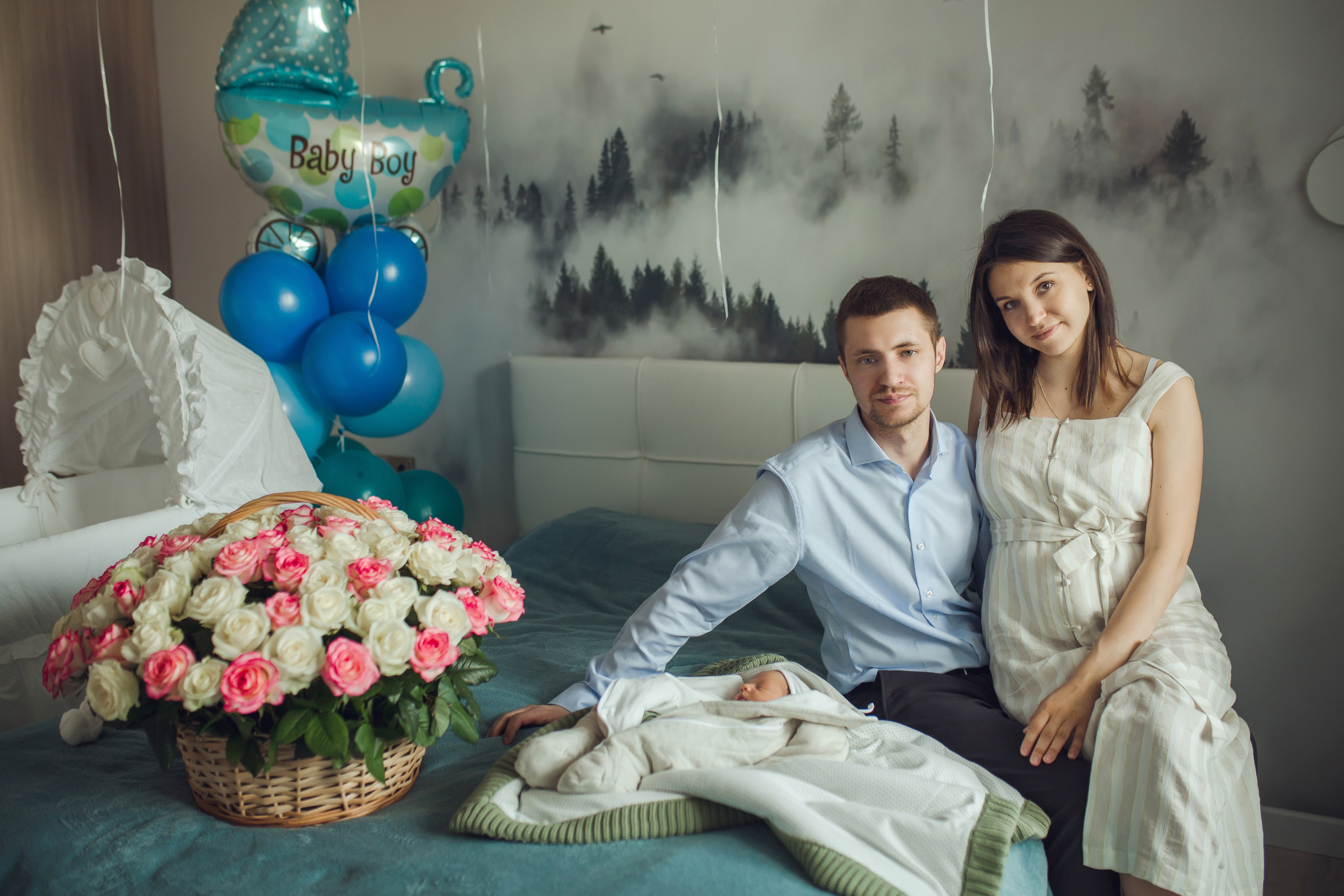 Выписка Александра. Фотограф на Крещение, семейный фотограф в Москве