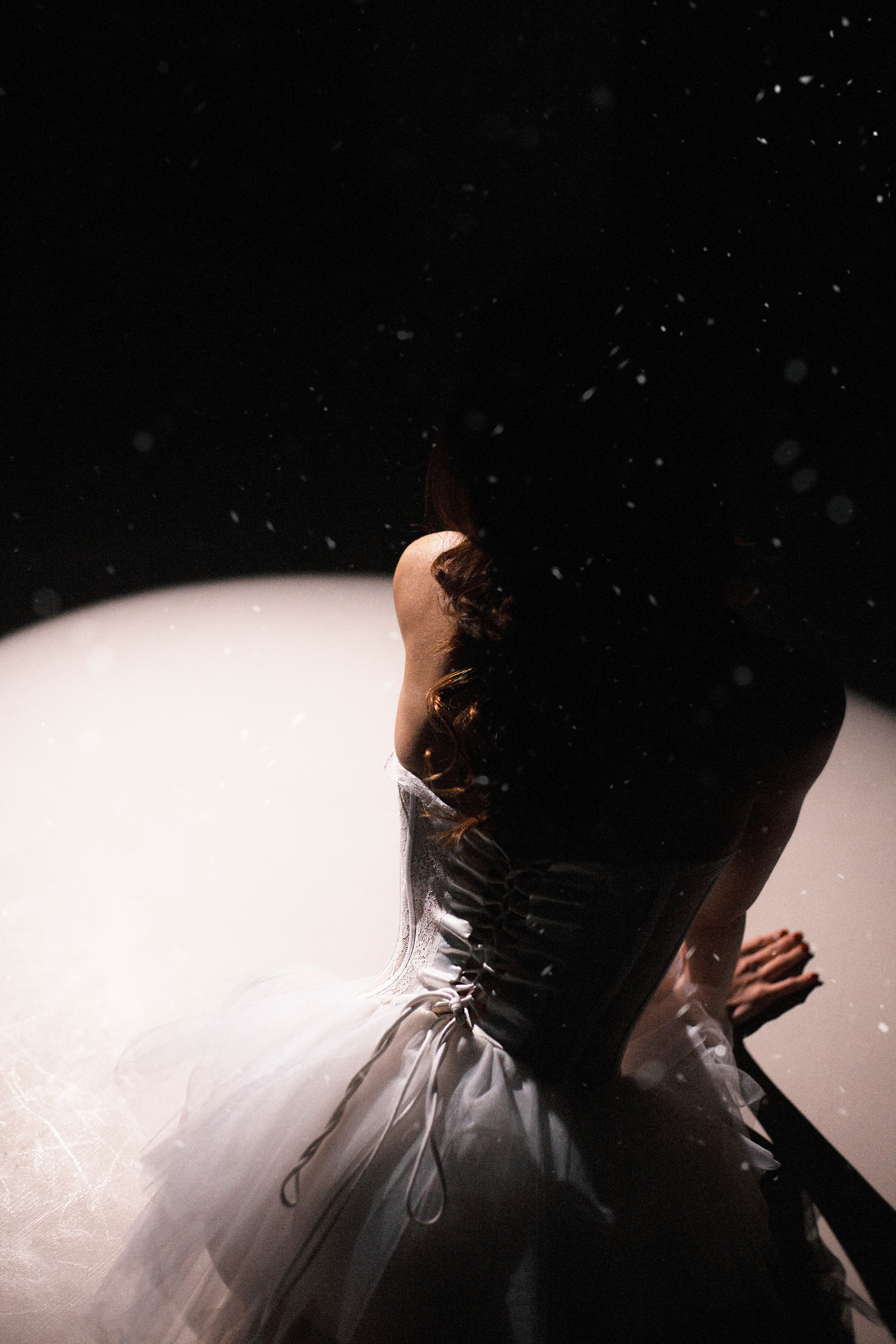 Алиса. Снежная студийная фотография. Коммерческий и индивидуальный фотограф в Ростове-на-Дону