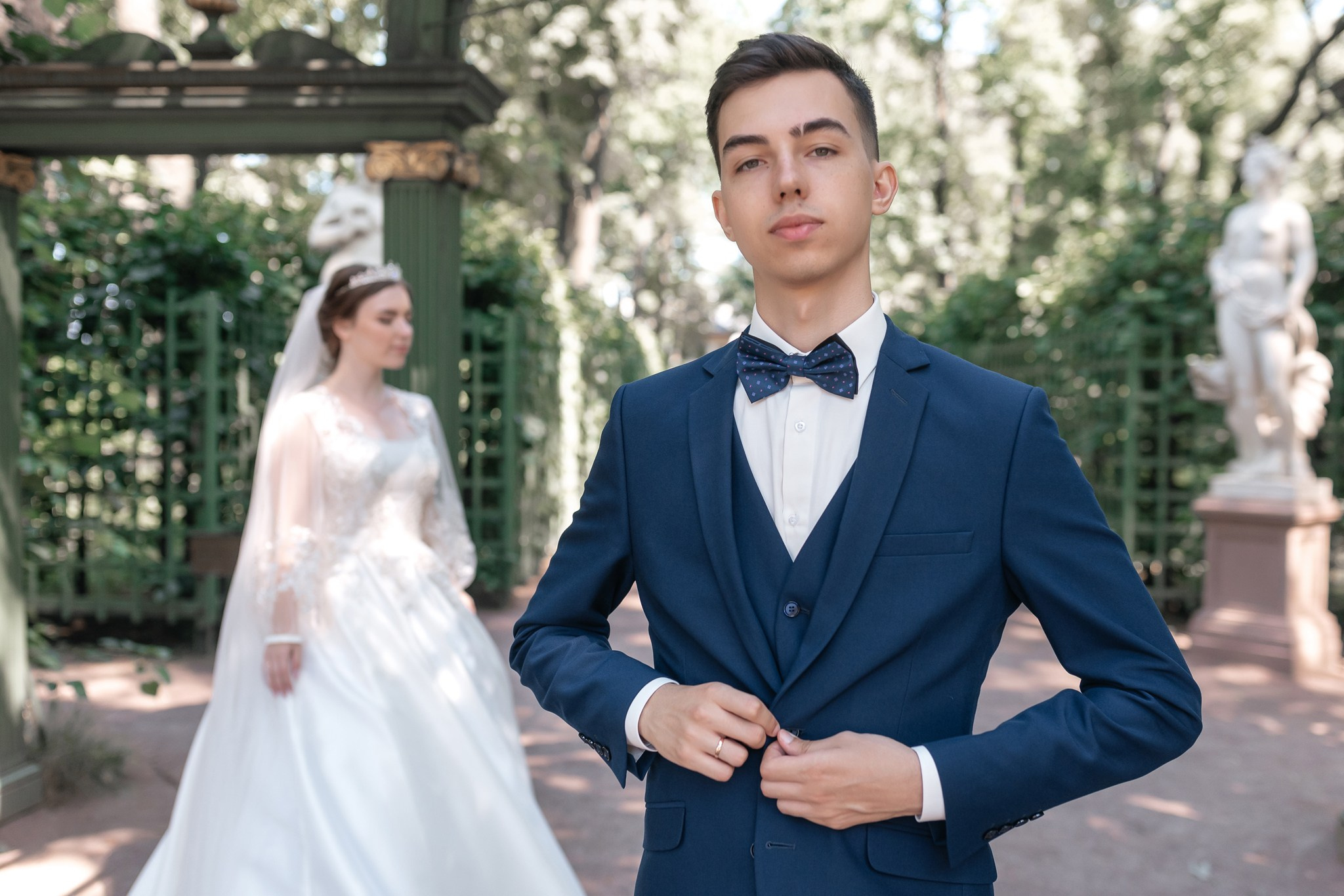 Летний сад. Свадебный и семейный фотограф из Санкт-Петербурга Климов Анатолий