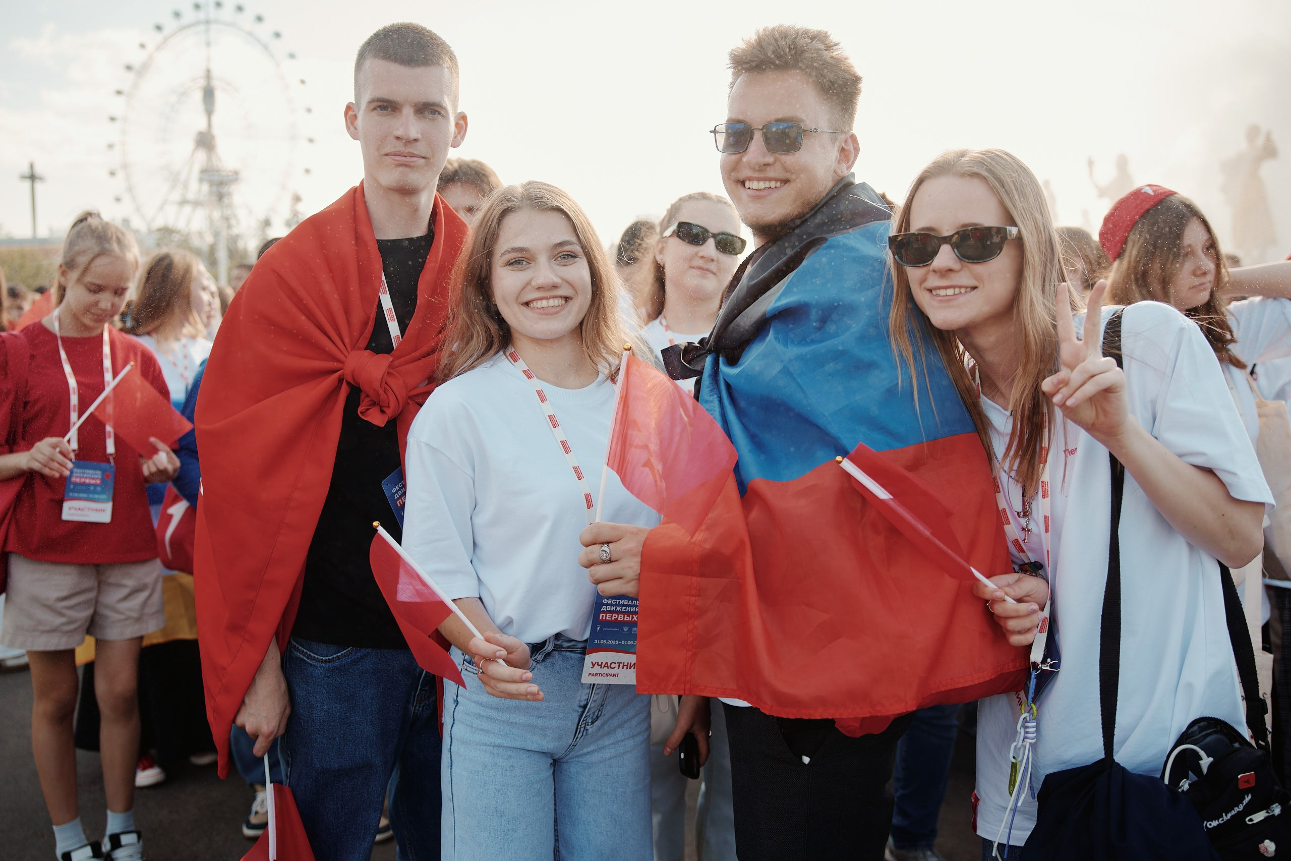 Фестиваль Движения Первых 2025. Репортажная съемка в Москве