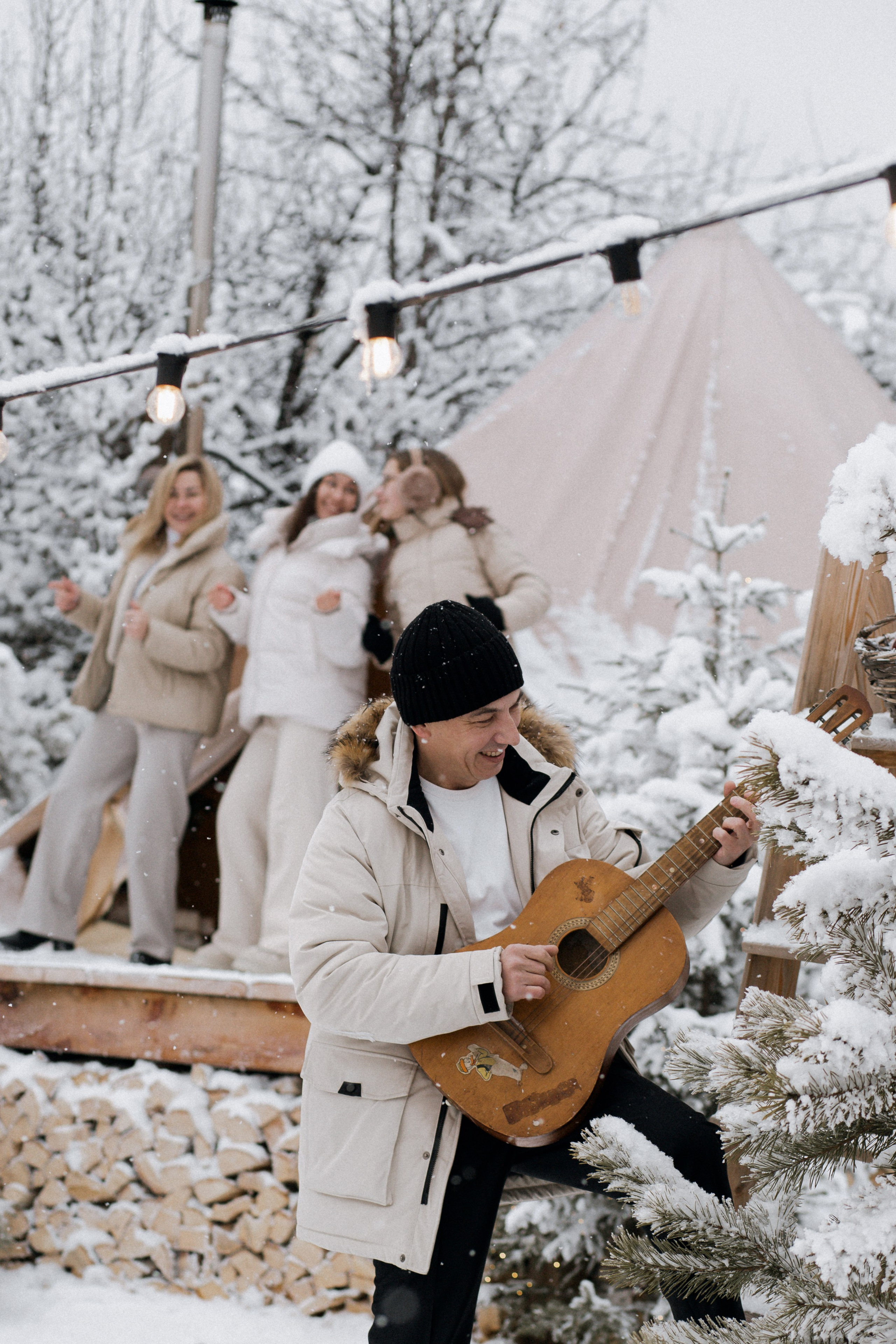 Семейная новогодняя съемка. Фотограф Юлия Герасимова Иркутск