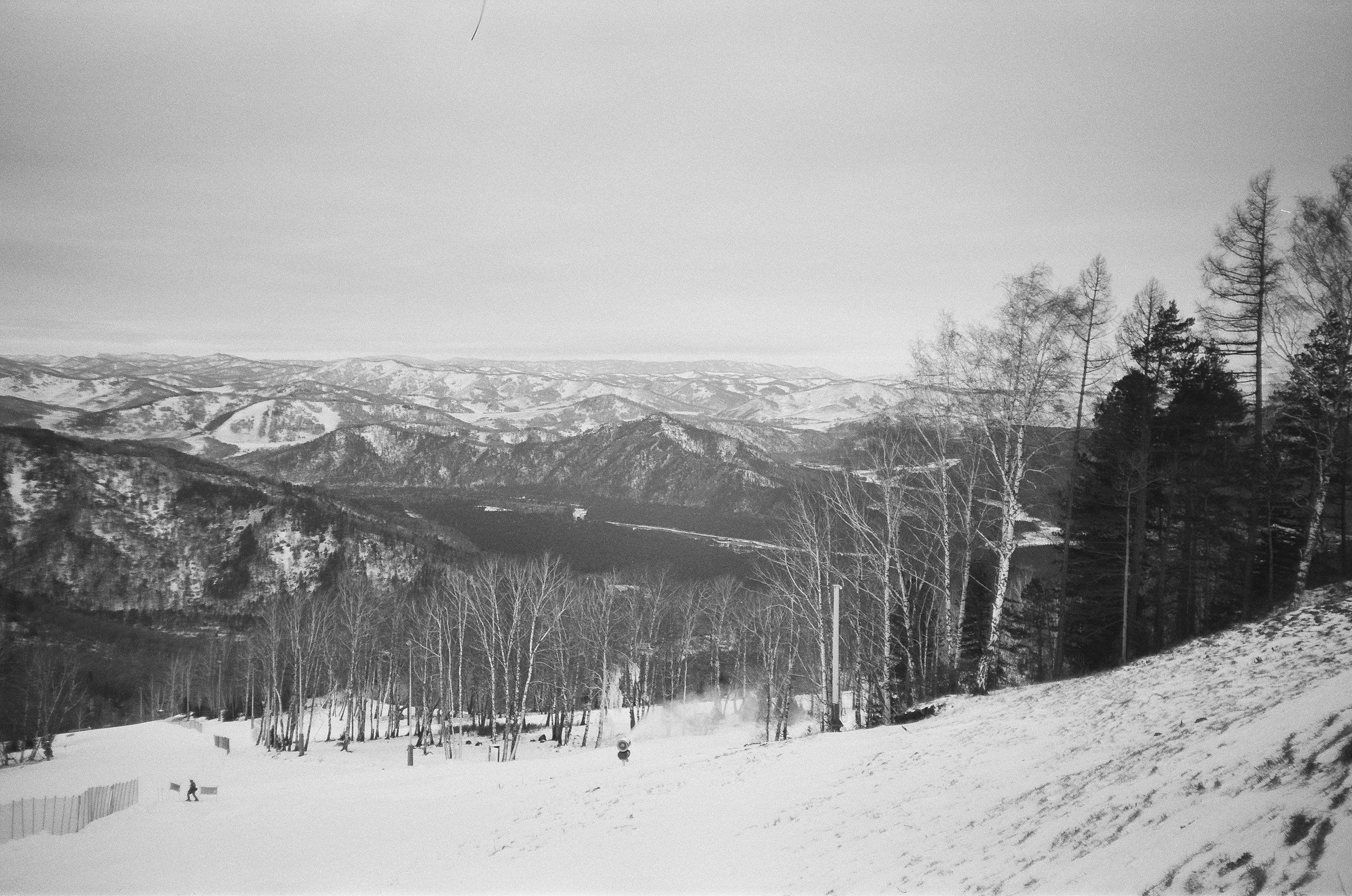 Горный курорт Манжерок в Новый Год. Фотограф-документалист Мария Осокина