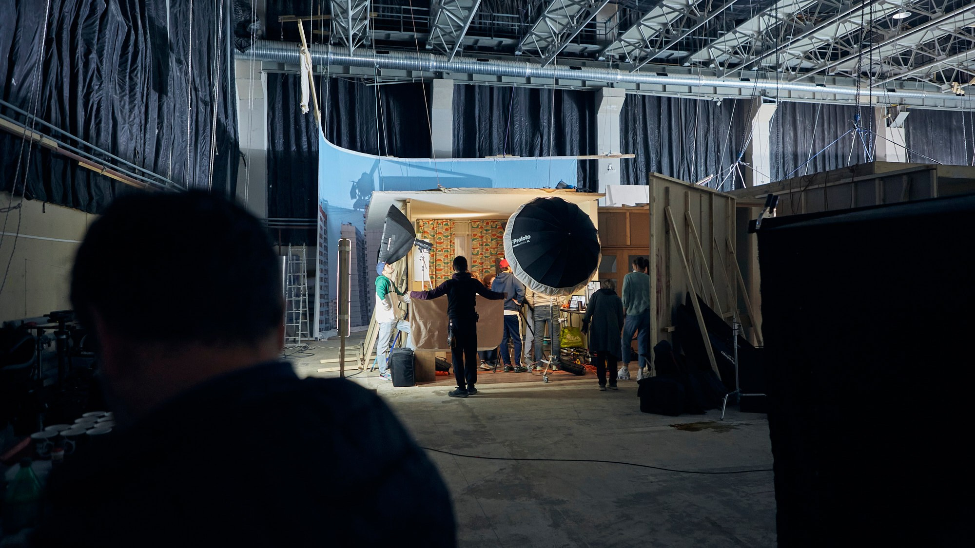 репортажная съёмка творческого процесса