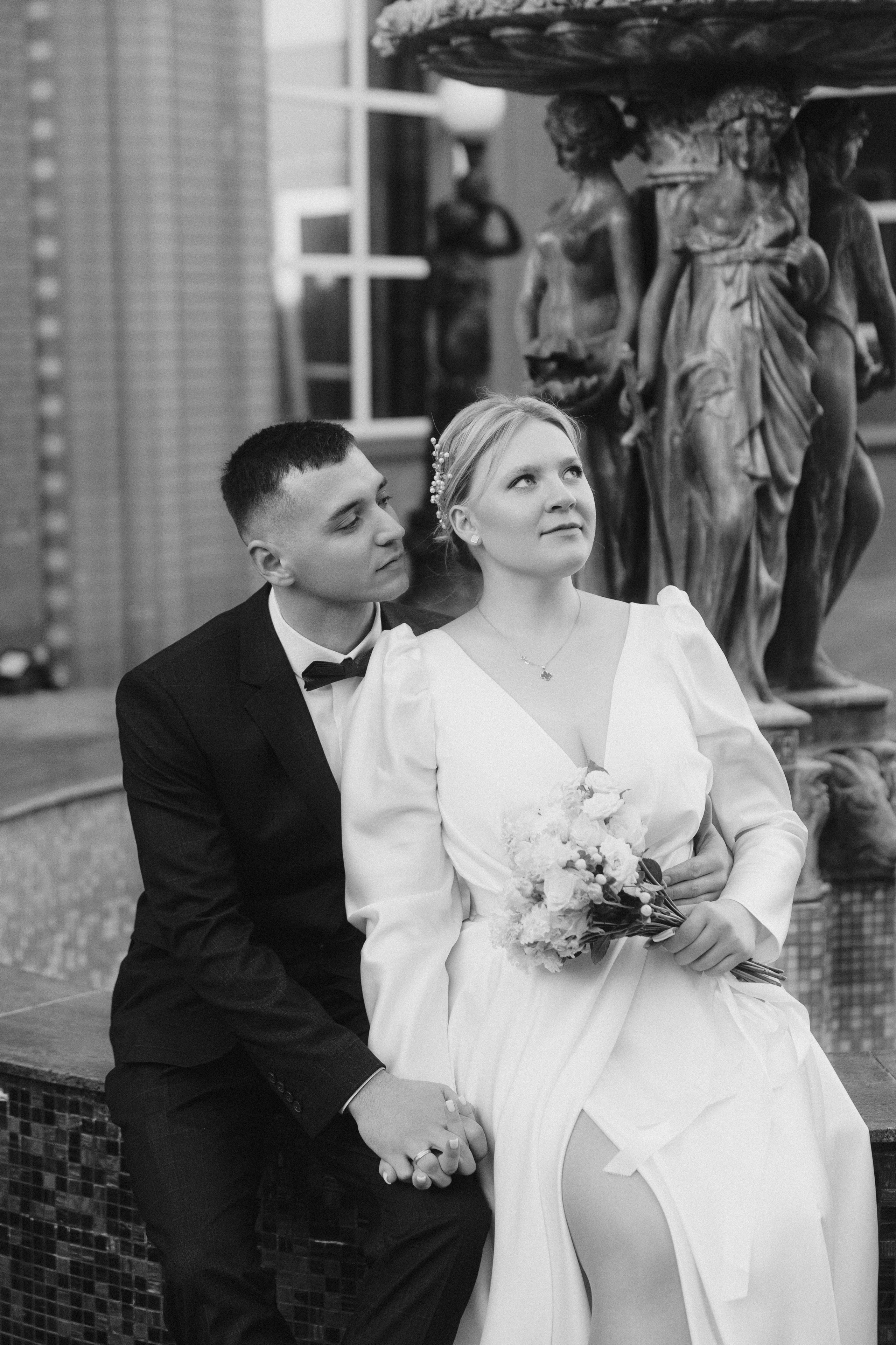 Свадебная фотосессия на закате на море. Свадебный фотограф в Калининграде Мария Ямышева