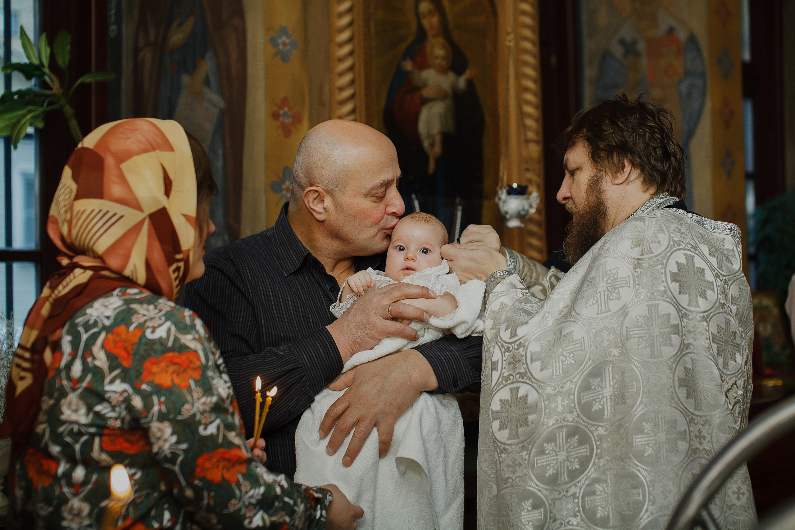 Фотосессия таинства крещения. Фотограф в Москве и Люберцах Анна Ушакова