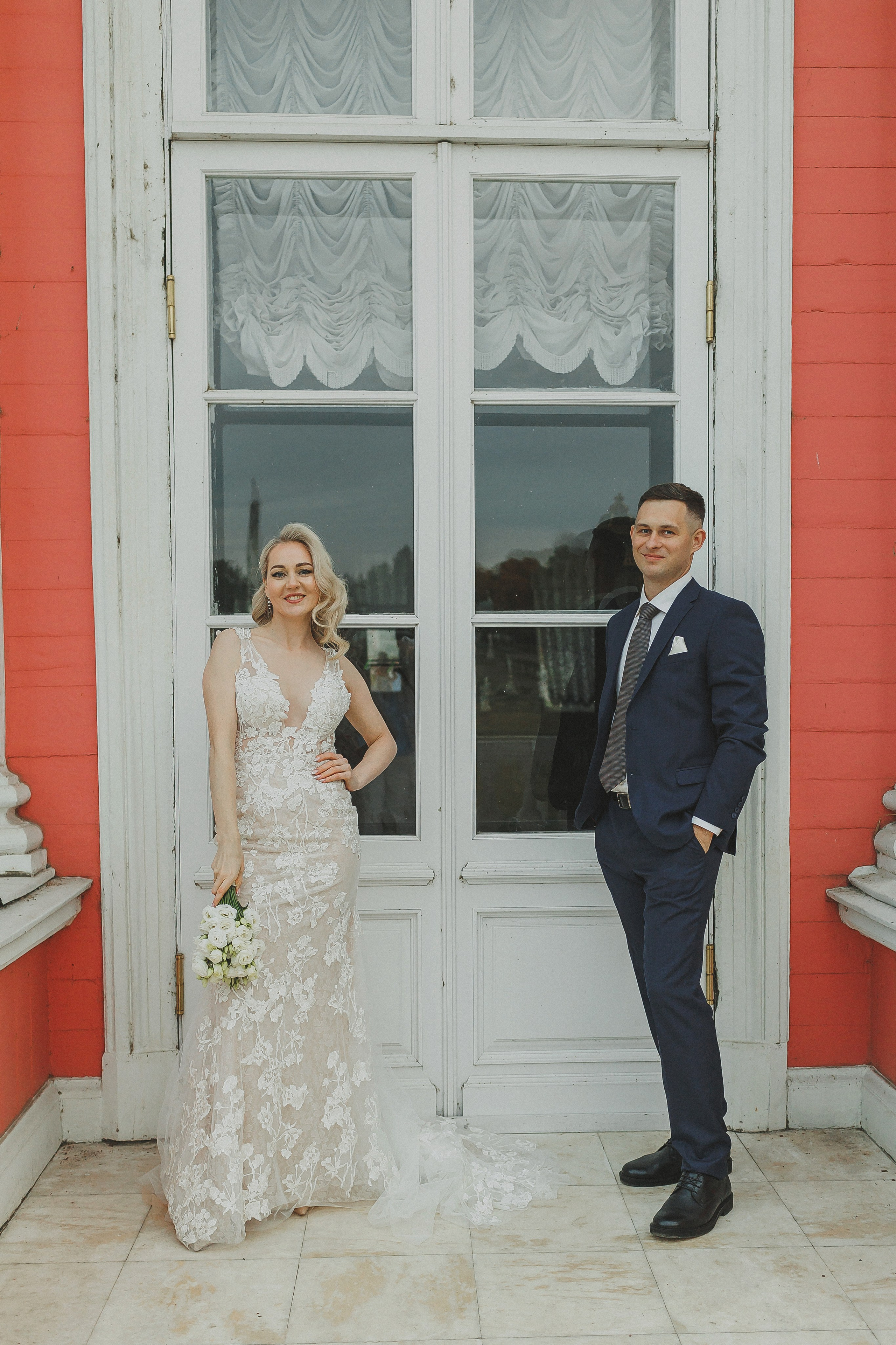 Свадебная фотосессия в Таганском ЗАГСе и Кусково. Фотограф в Москве и Люберцах Анна Ушакова