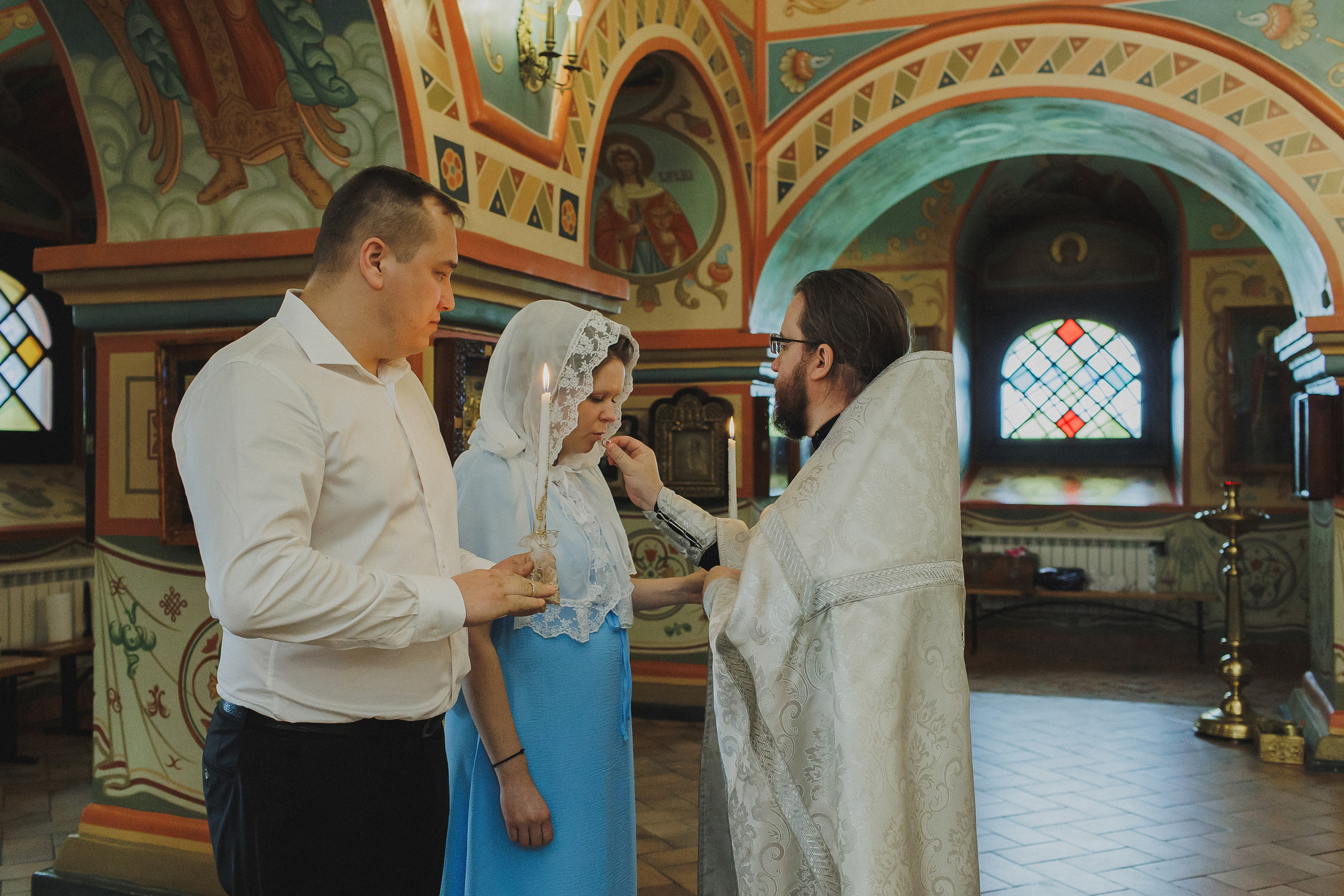 Фотосессия таинства венчания в Люберцах. Фотограф в Москве и Люберцах Анна Ушакова