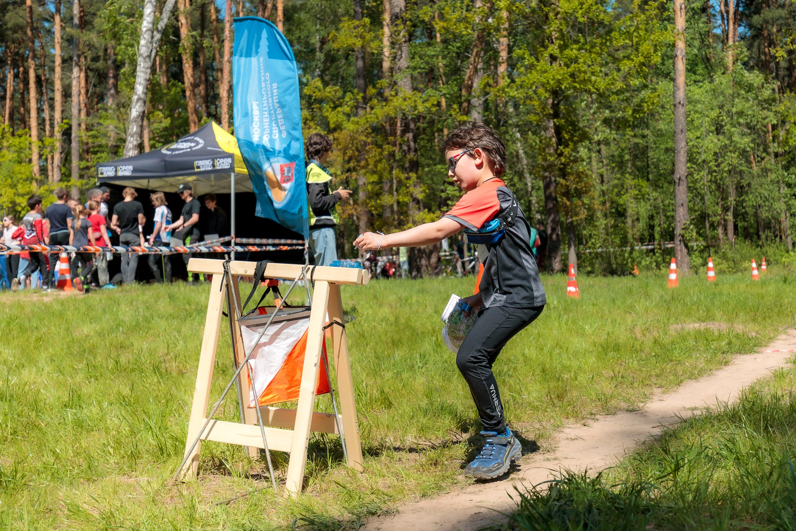 Спортивная фотосъемка outdoor соревнований