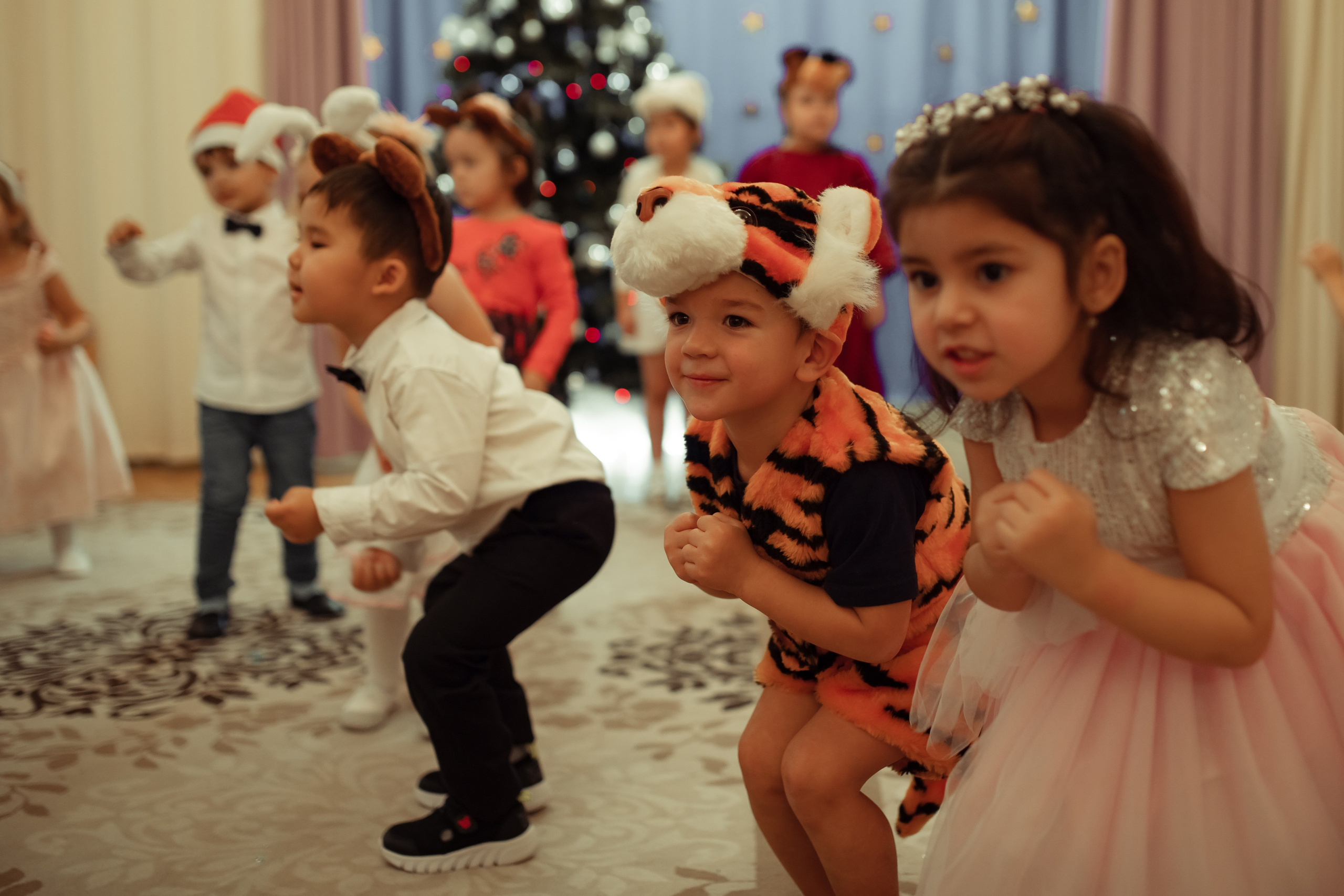 Новогодний утренник в детском саду. Семейный и детский фотограф в Москве Дорогова Екатерина