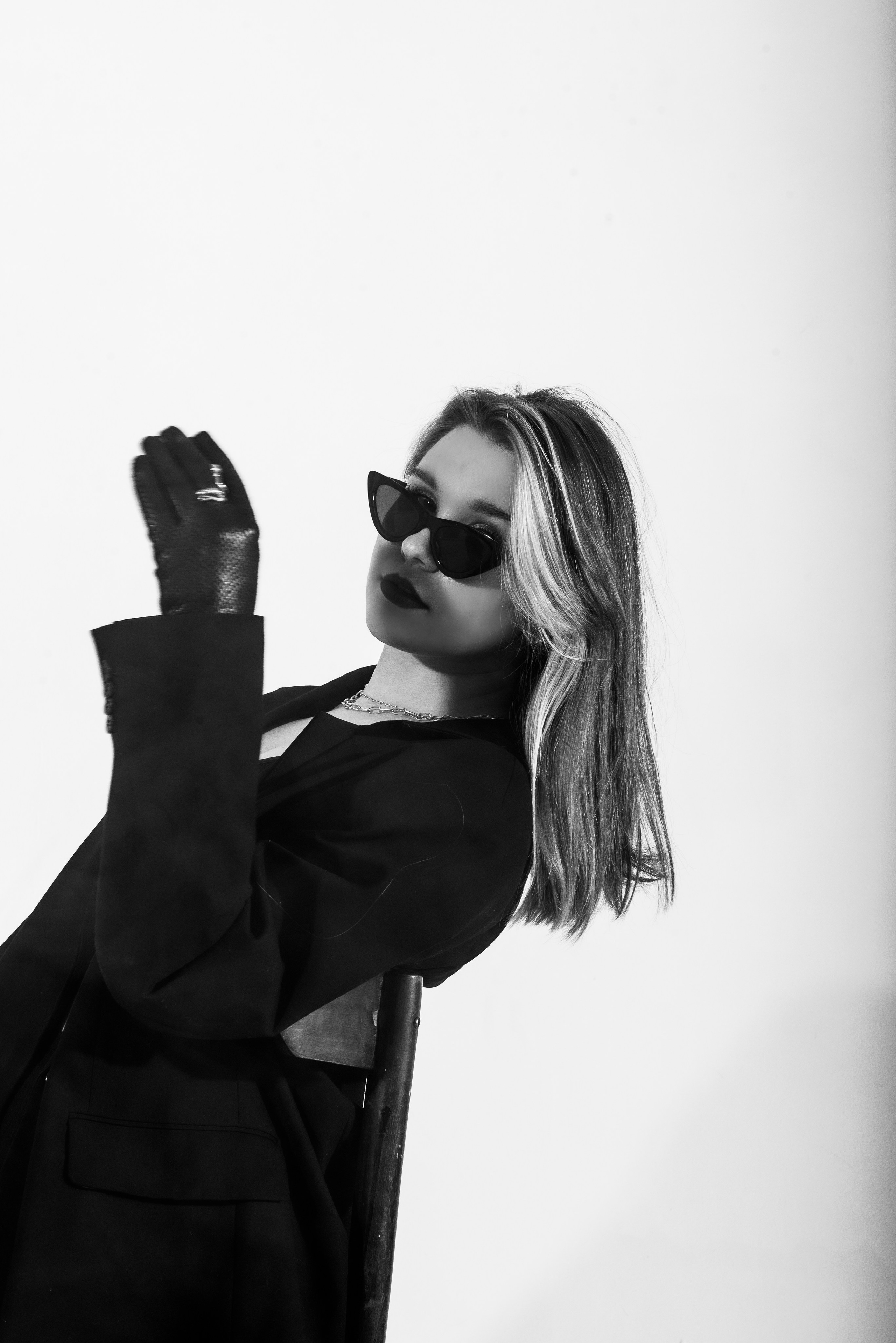 Фотосессия в студии на циклораме