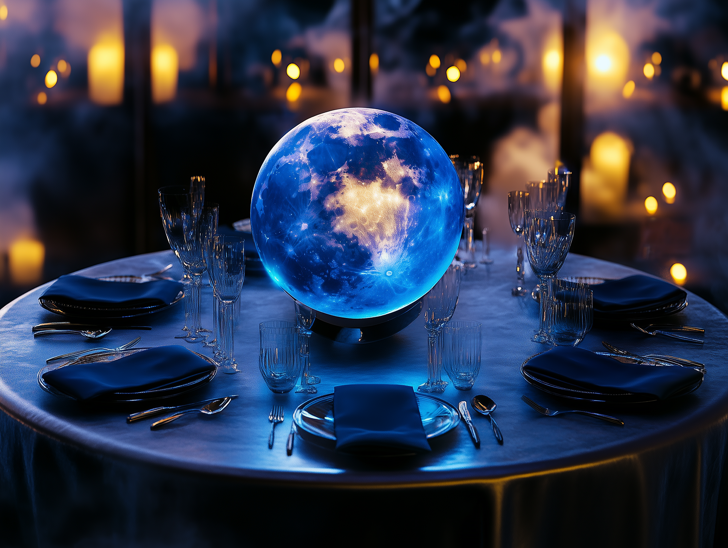 Разработка концепции декора корпоративного мероприятия в тематике «Космос» для LAZAR DECOR. Главная