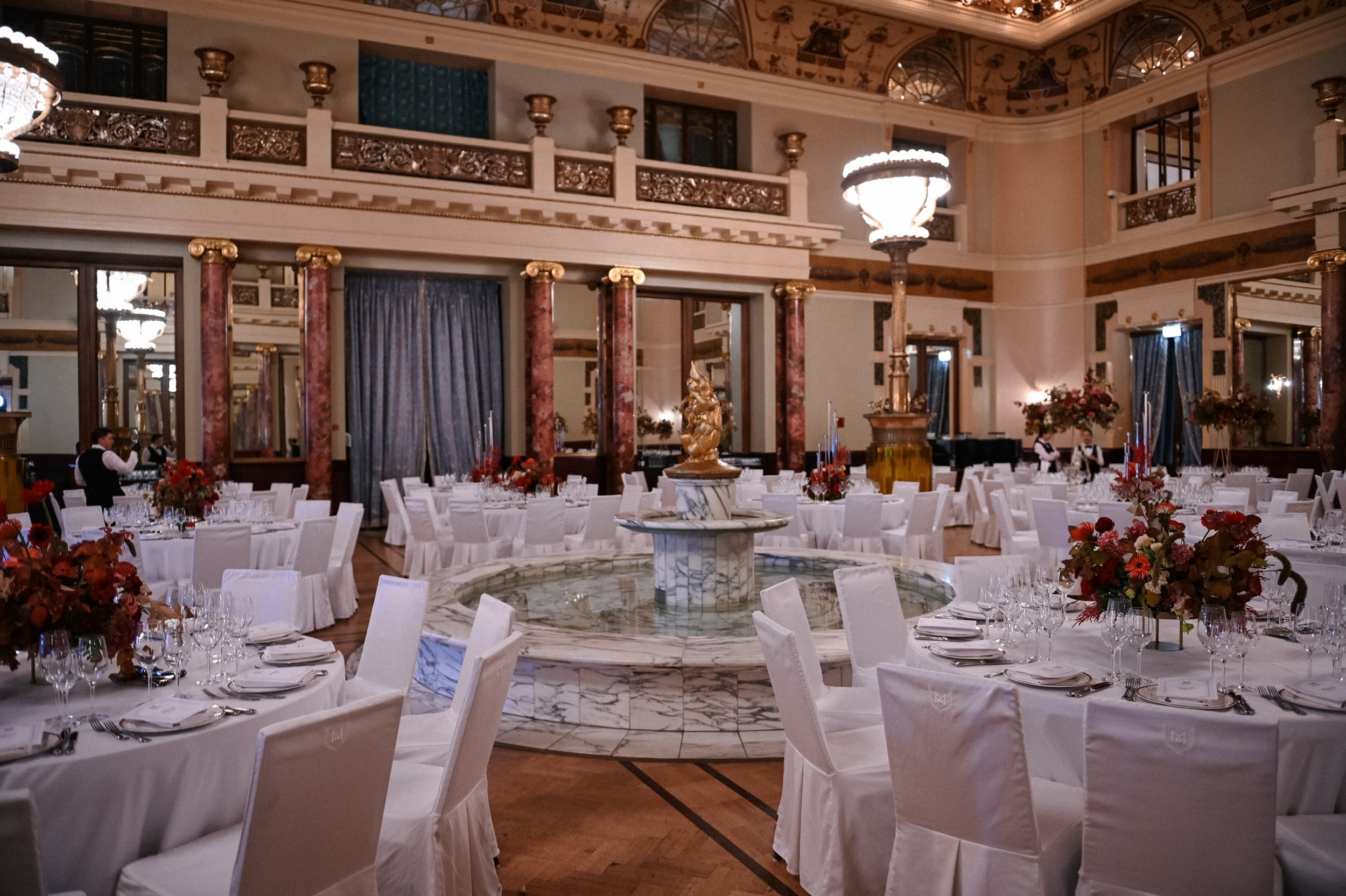 Светский прием в отеле Метрополь. Kirillova Studio — мастерская декора и событий Юли Кирилловой