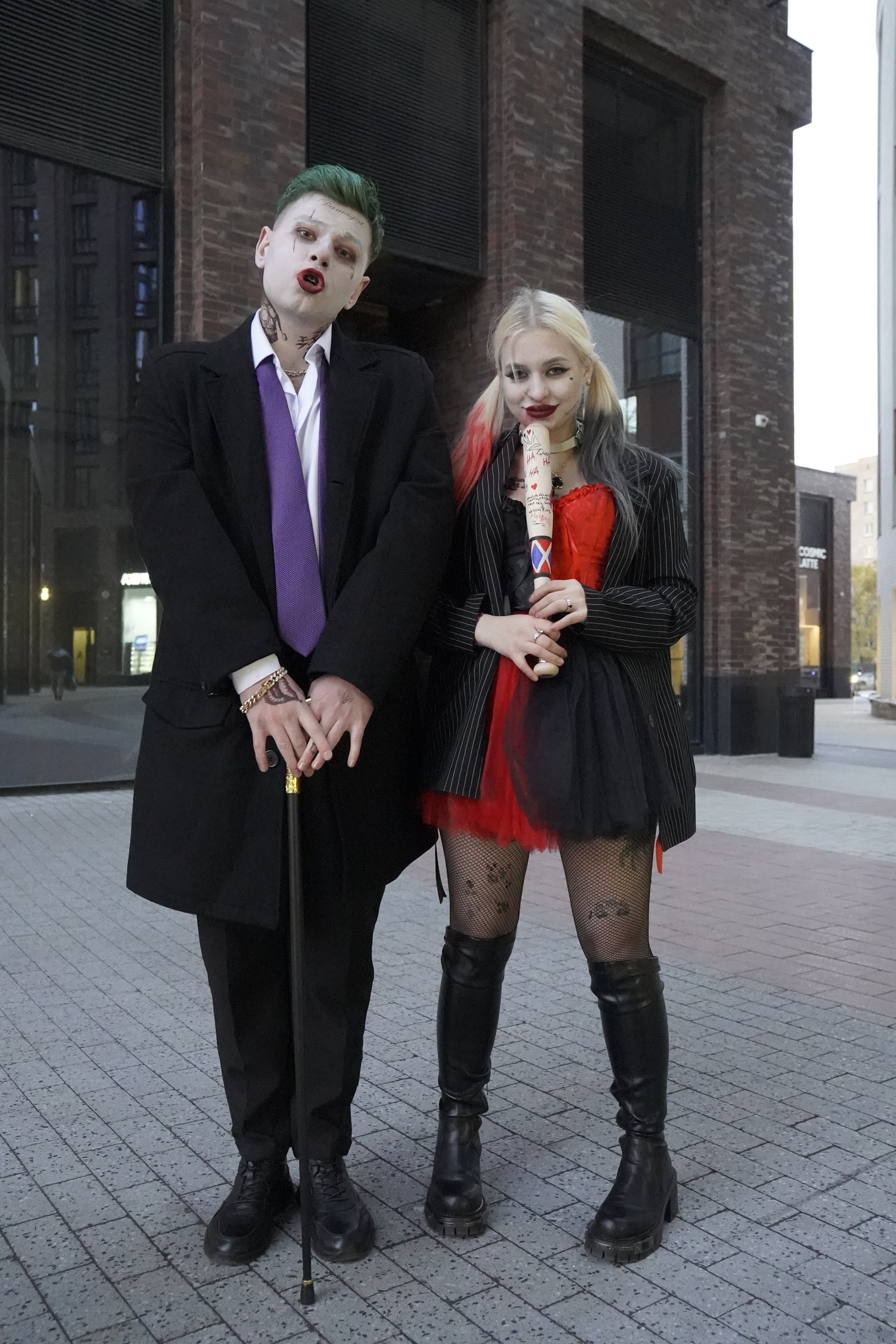 Харли и Джокер. Фотограф и видеограф Елена Суетенкова, Создание ярких воспоминаний о важных событиях. Москва, Россия, Мир