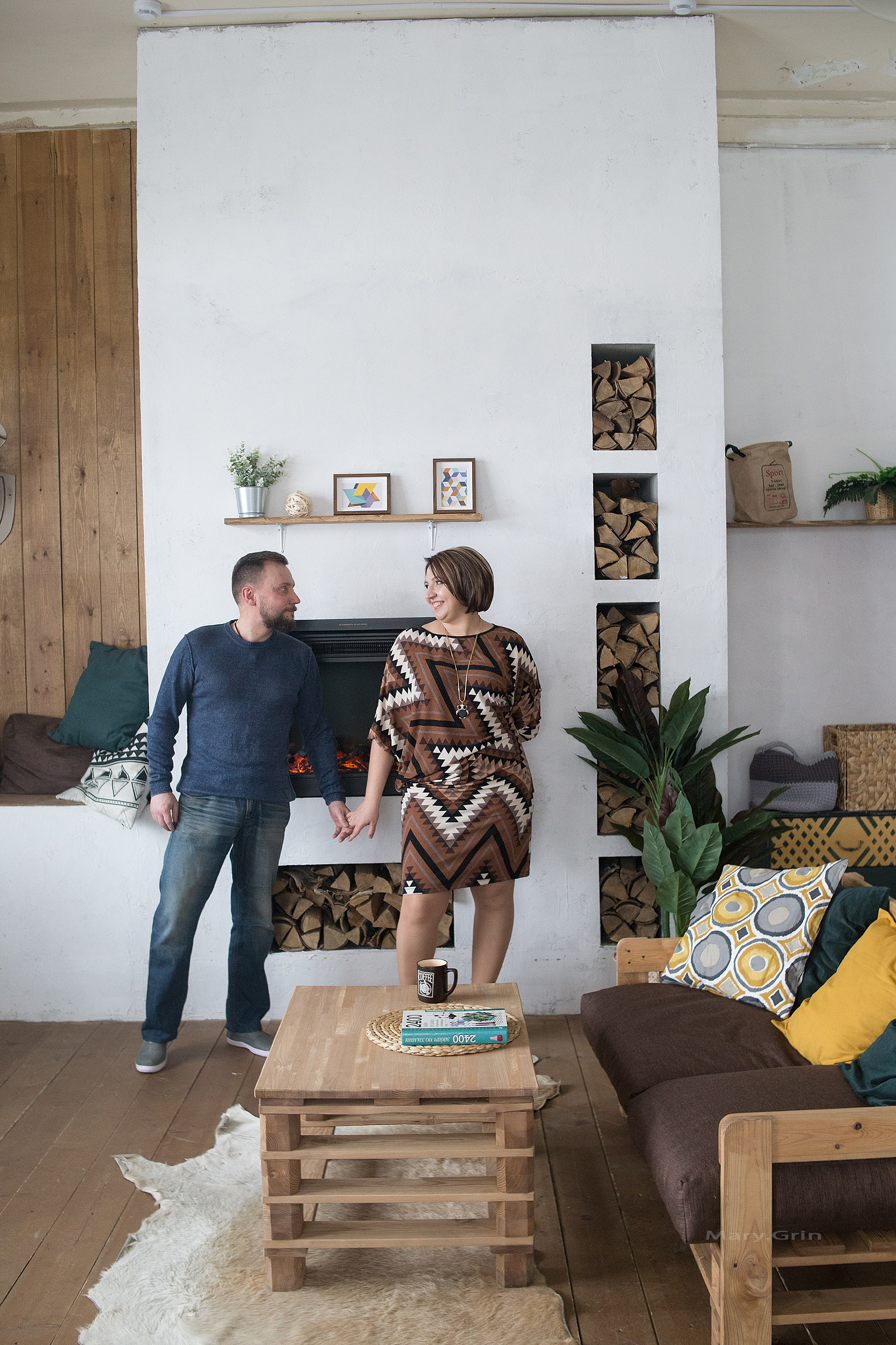 Студийная фотосессия семьи Александра и Марии. Детский и семейный фотограф, фотограф мероприятий Нижний Новгород