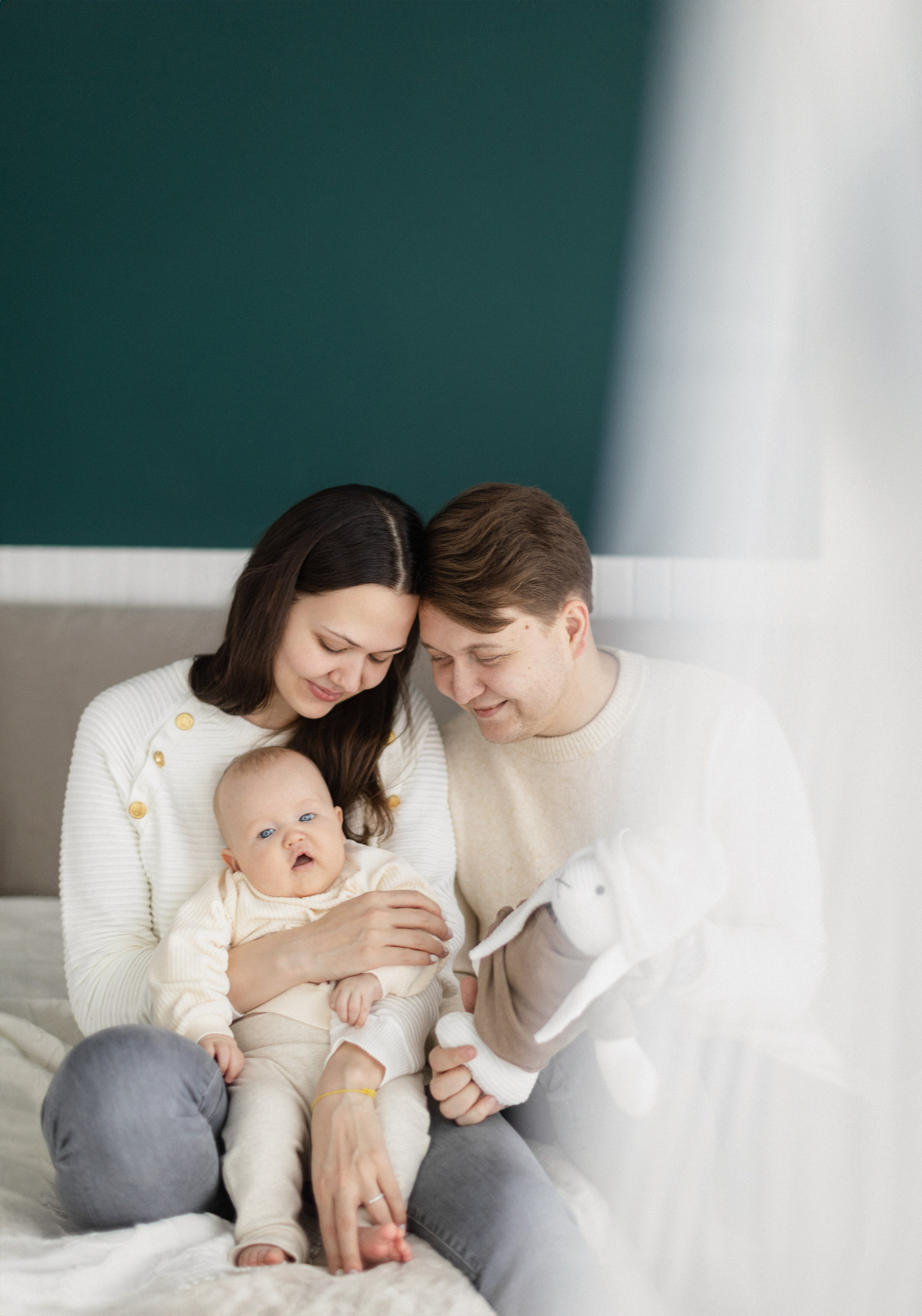 Мария и Максим с сыном. Кузьмина Анастасия — контент-фотограф | Москва