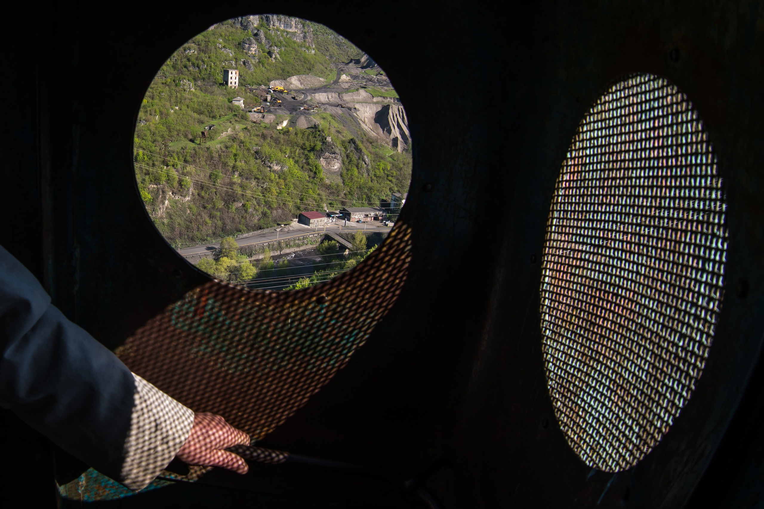 Dimitri Bakhtadze, Chiatura. City view. Dimitri Bakhtadze photographer