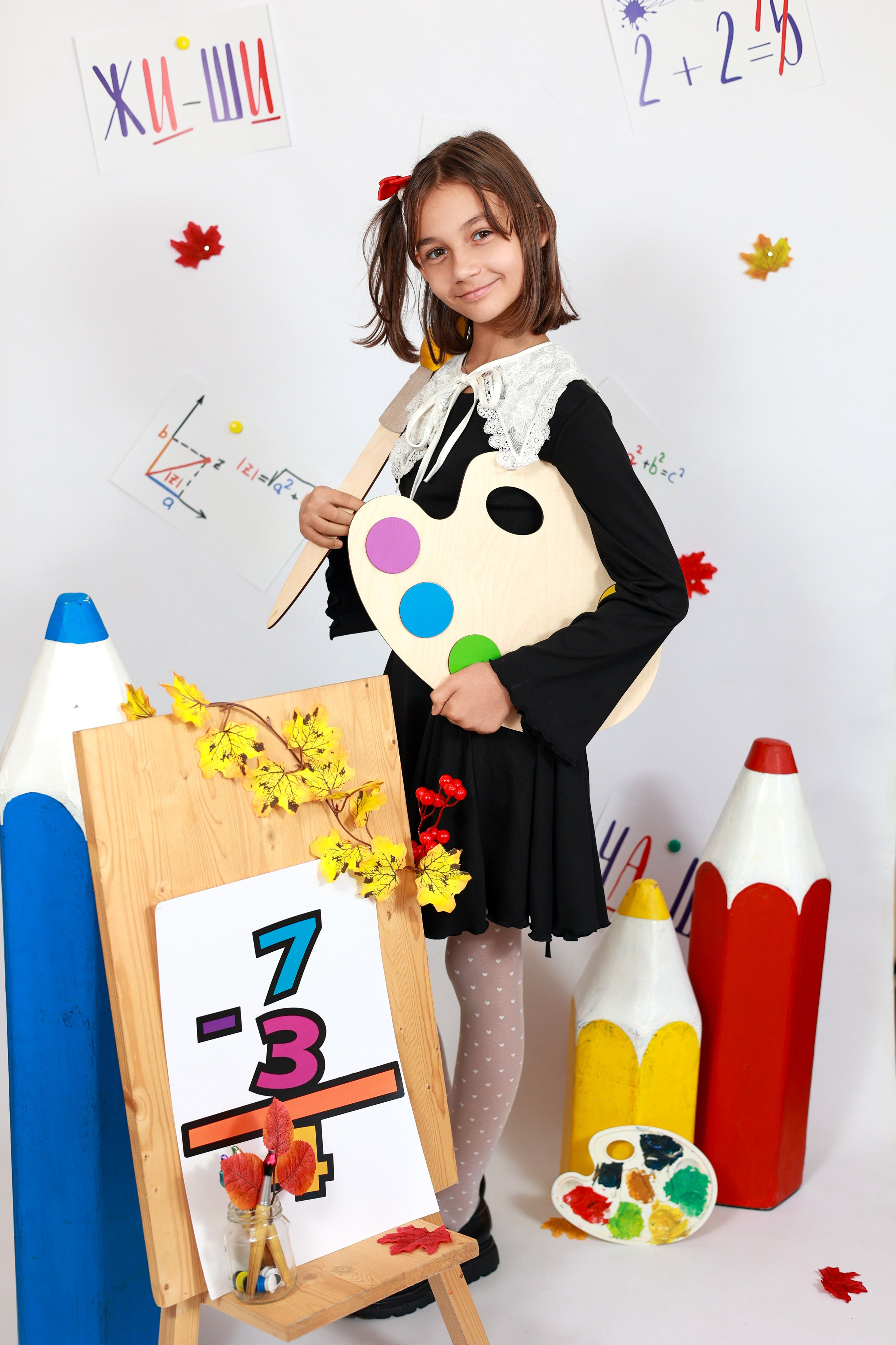 Краски осени. Выпускные альбомы в Иваново в детский сад и школу. Александр и Светлана Янкины