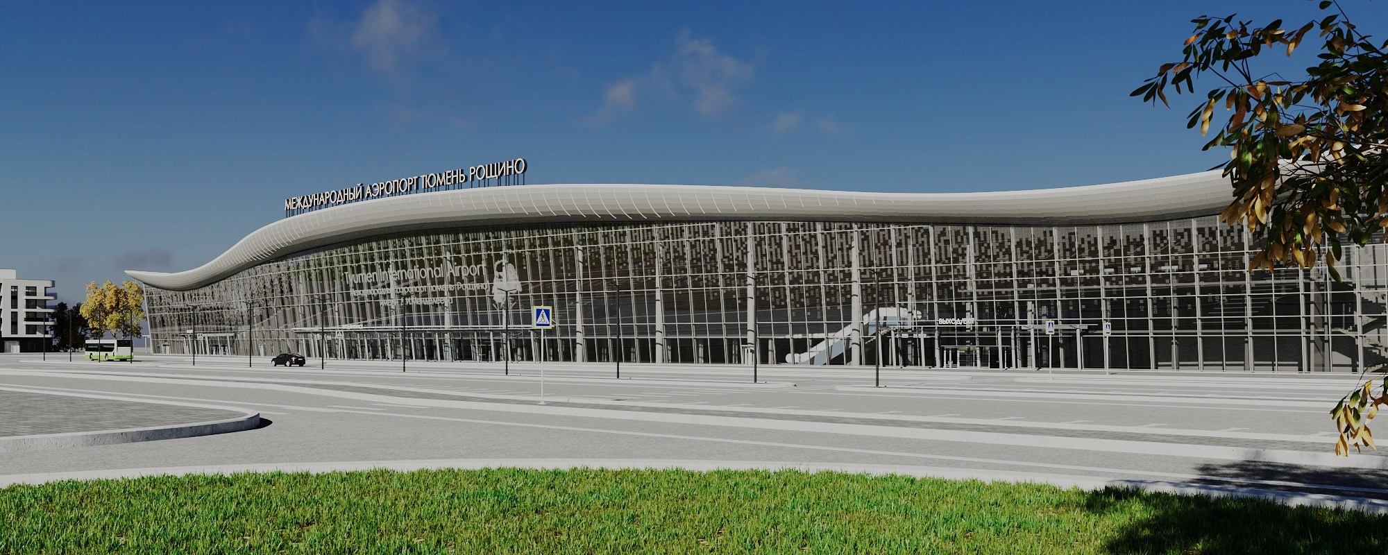 АЭРОПОРТ РОЩИНО ТЮМЕНЕЬ. 3D Художник| Дизайнер | Борисова Дарья