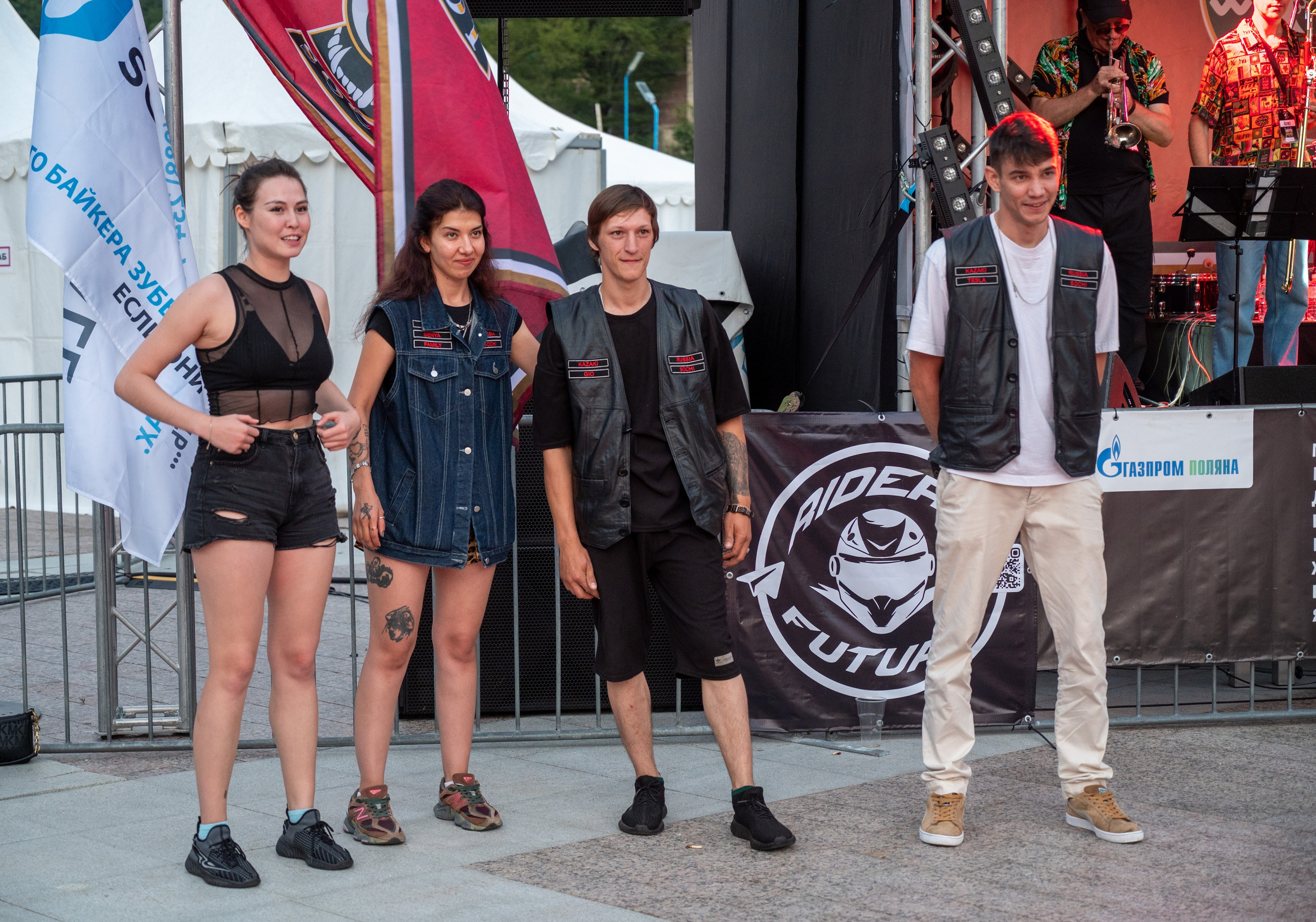 11- ый Ежегодный Байк Фестиваль " Медвежья МОТО ПОЛЯНА». Фотографирую счастливых людей в Сочи