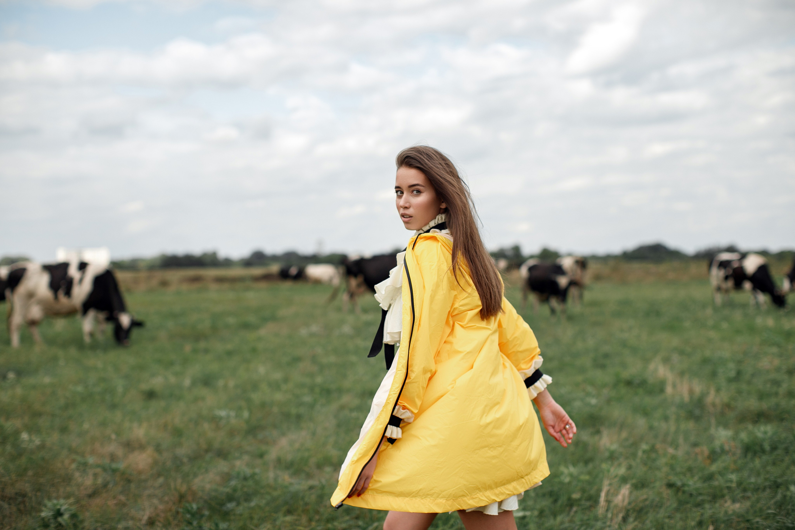 Фотосессия Полины у маяка. Свадебный фотограф Москва