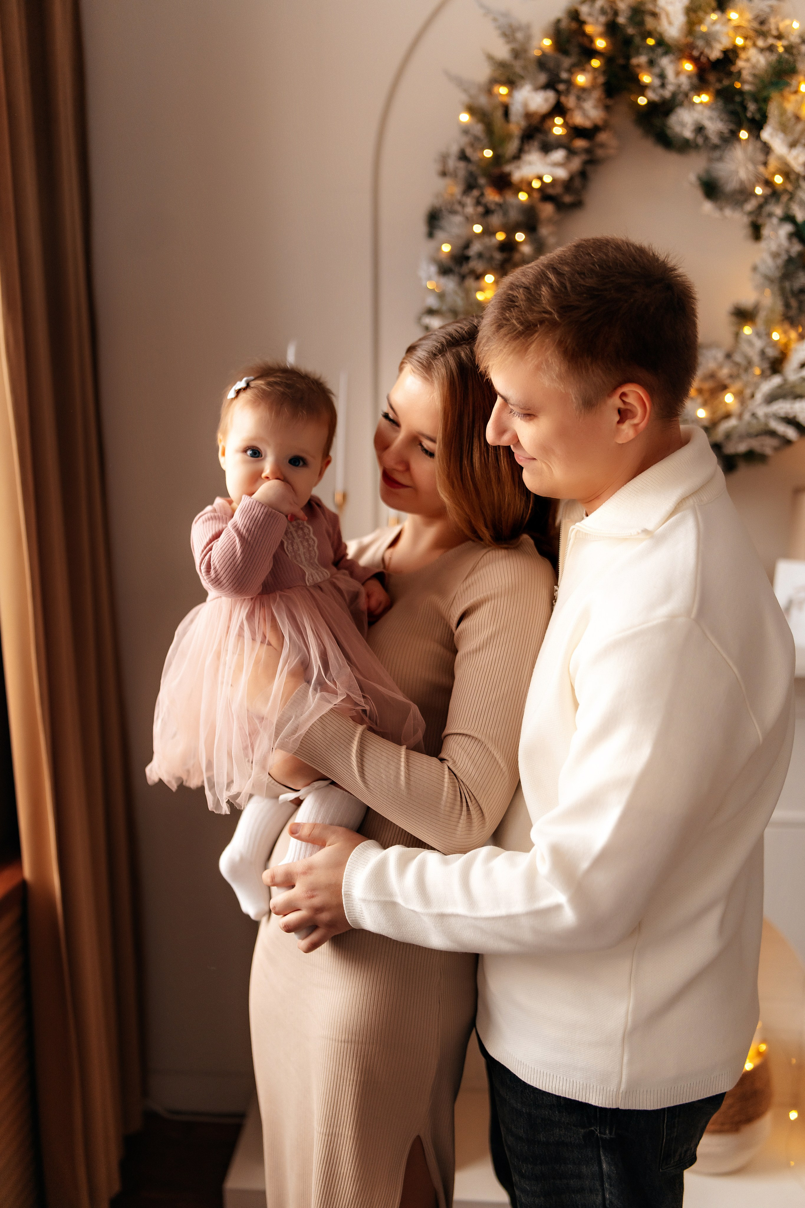 Семейная новогодняя история. Фотограф Юлия Стрыгина