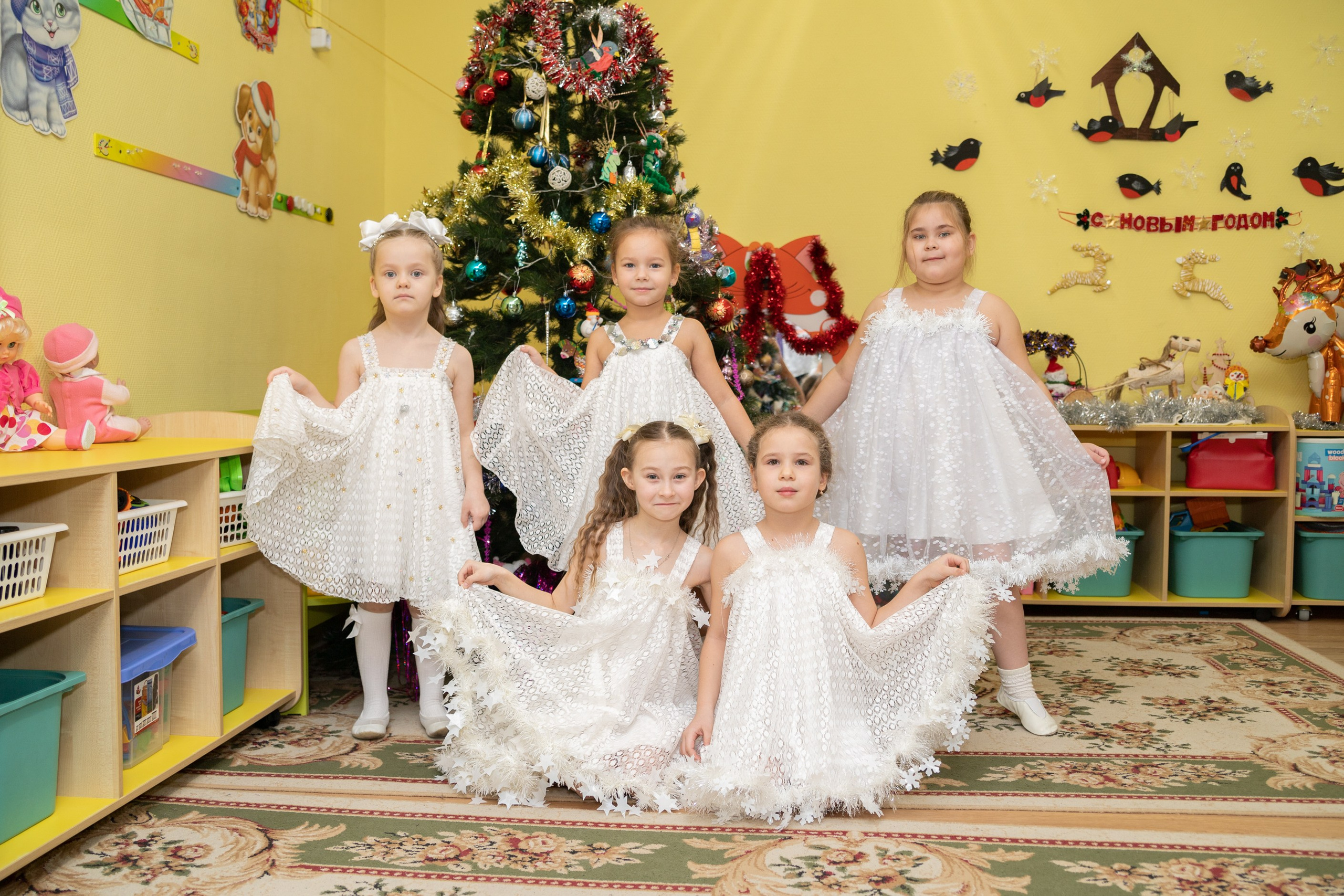 Новогодний утренник в садике. Фотограф-дизайнер, семейный фотограф, фуд-фотограф в Москве и Московской области Лаврова Анна