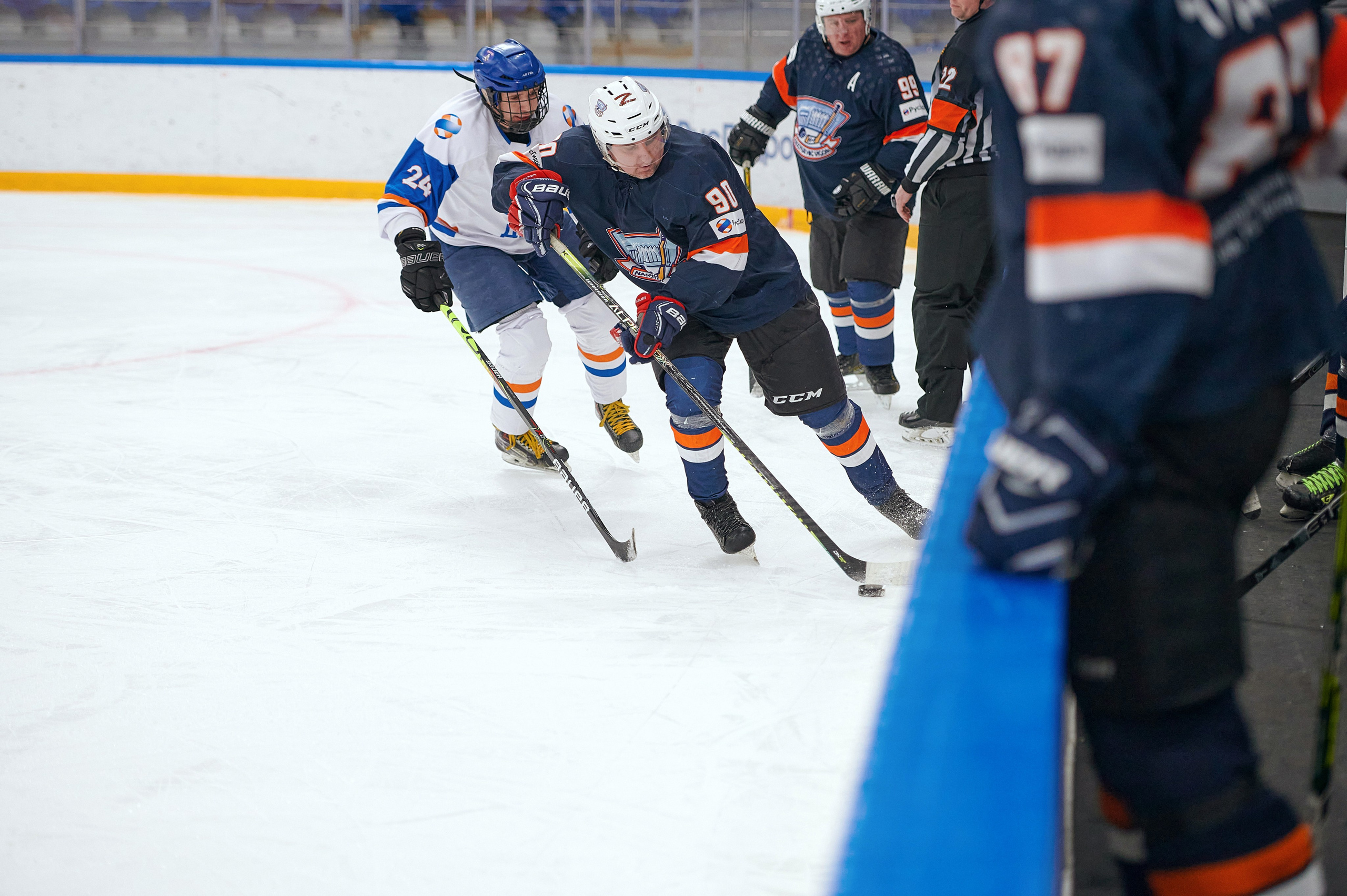 Портфолио репортажной фотосъёмки: Кристалл арена — Хоккей — РусГидро. Фотограф Яковлев Роман — Красноярск