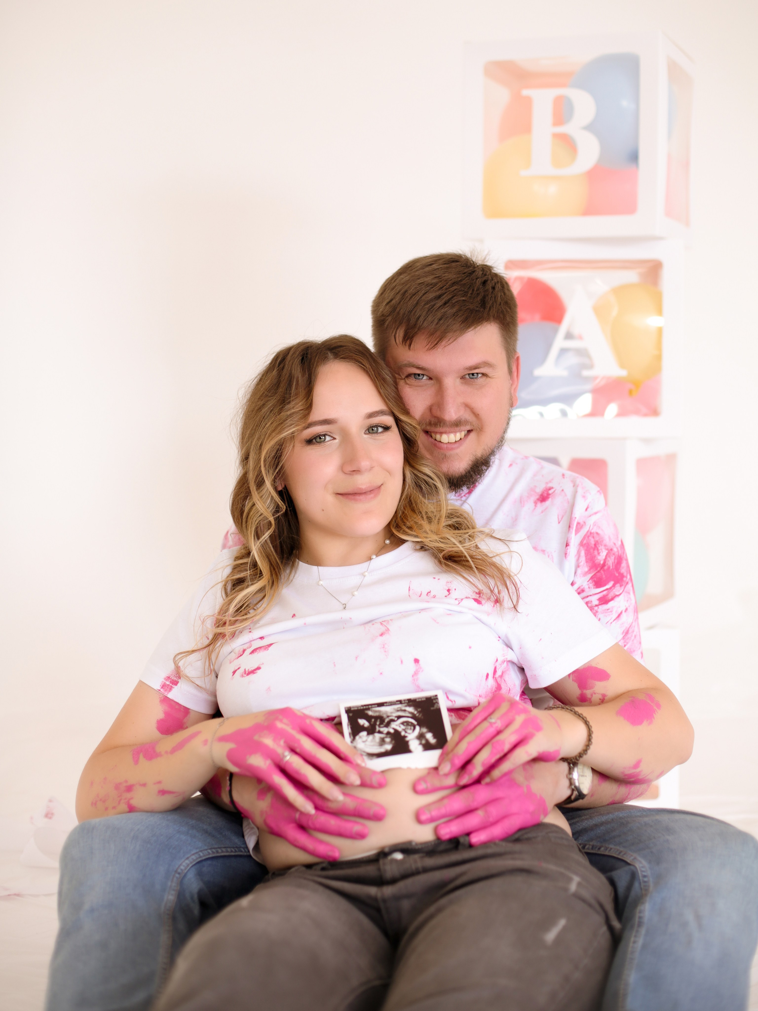 Гендер пати Вовы и Влады. Фотограф Julia Milton | Портреты, съемки для маркетплейсов, лавстори, съёмка беременности в Санкт-Петербурге. Обучение фотографии в Спб очно